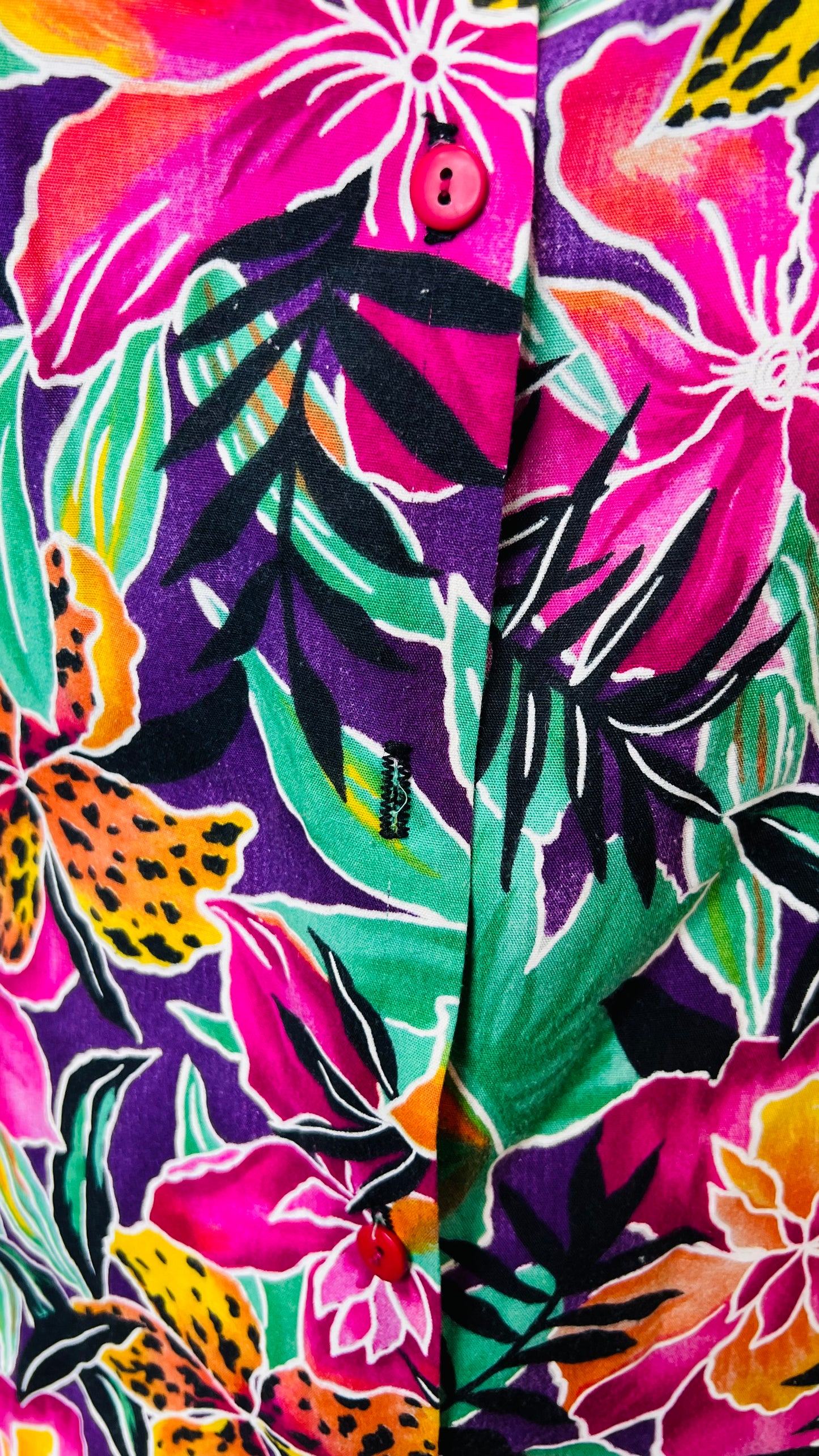 Vintage Cotton Safari Blouse (24/26)