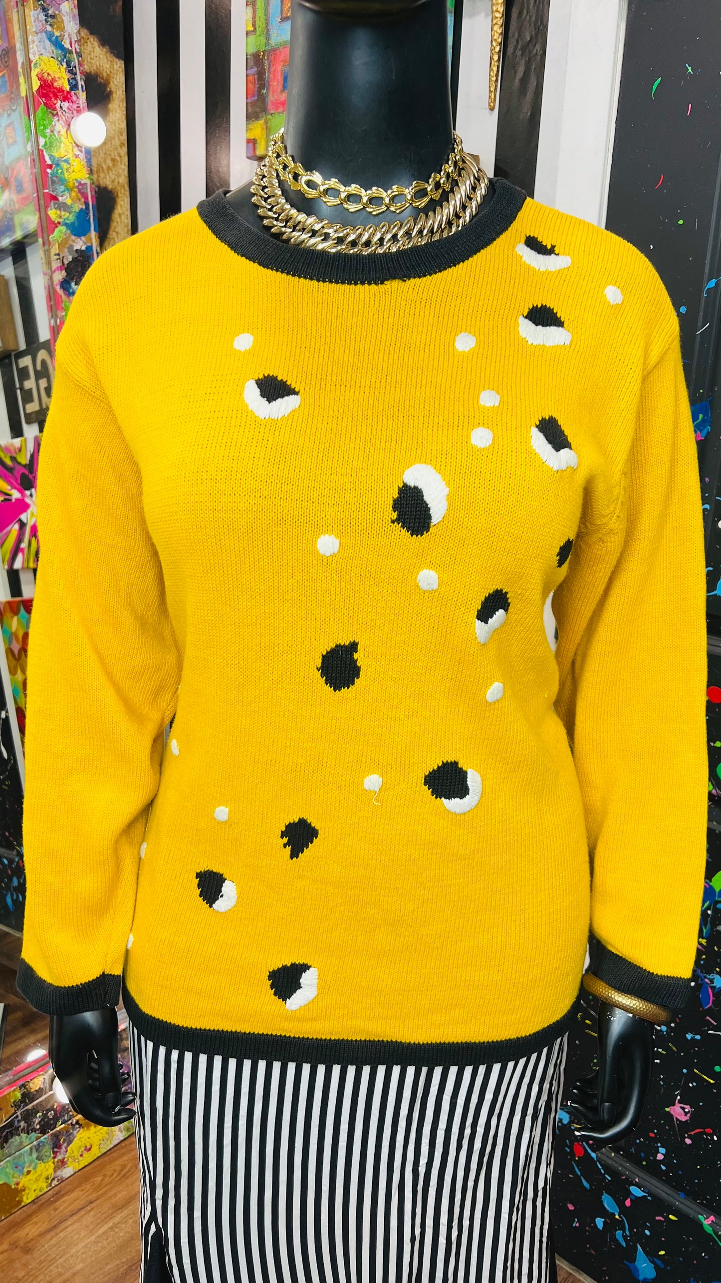 Vintage Andrea Gayle Knit Sweater (24)