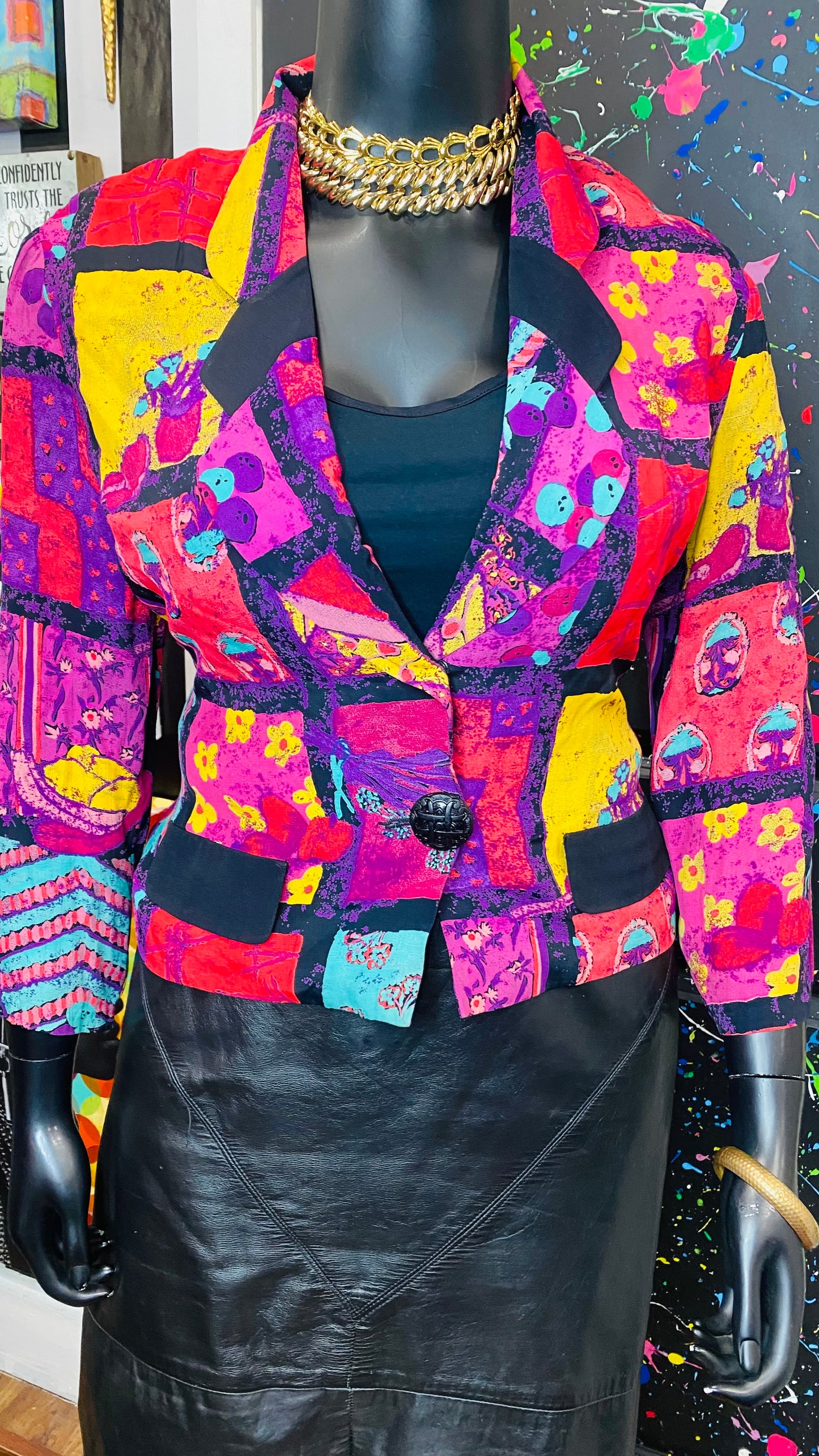 Vintage Carole Little Blazer (14)