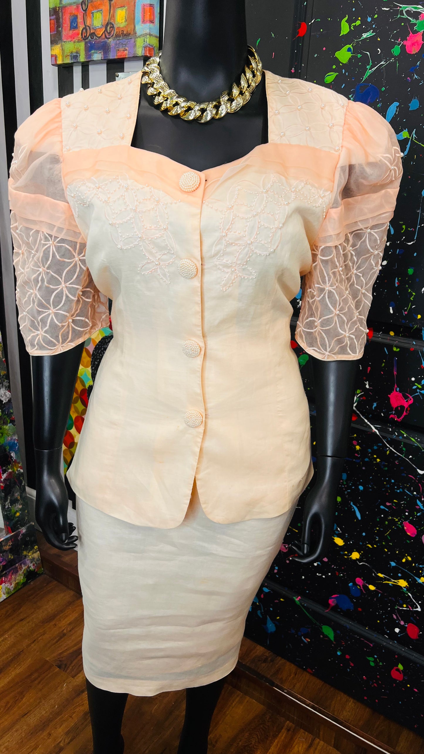 Vintage ‘ACTION’ Skirt Suit (16)