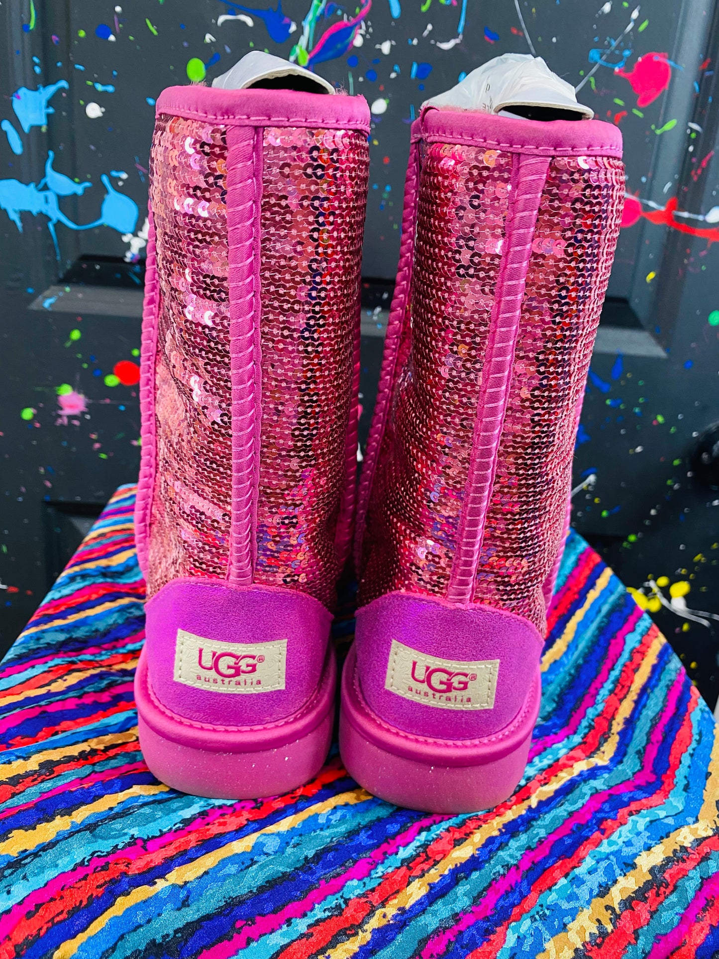 Embellished Uggs- Pink