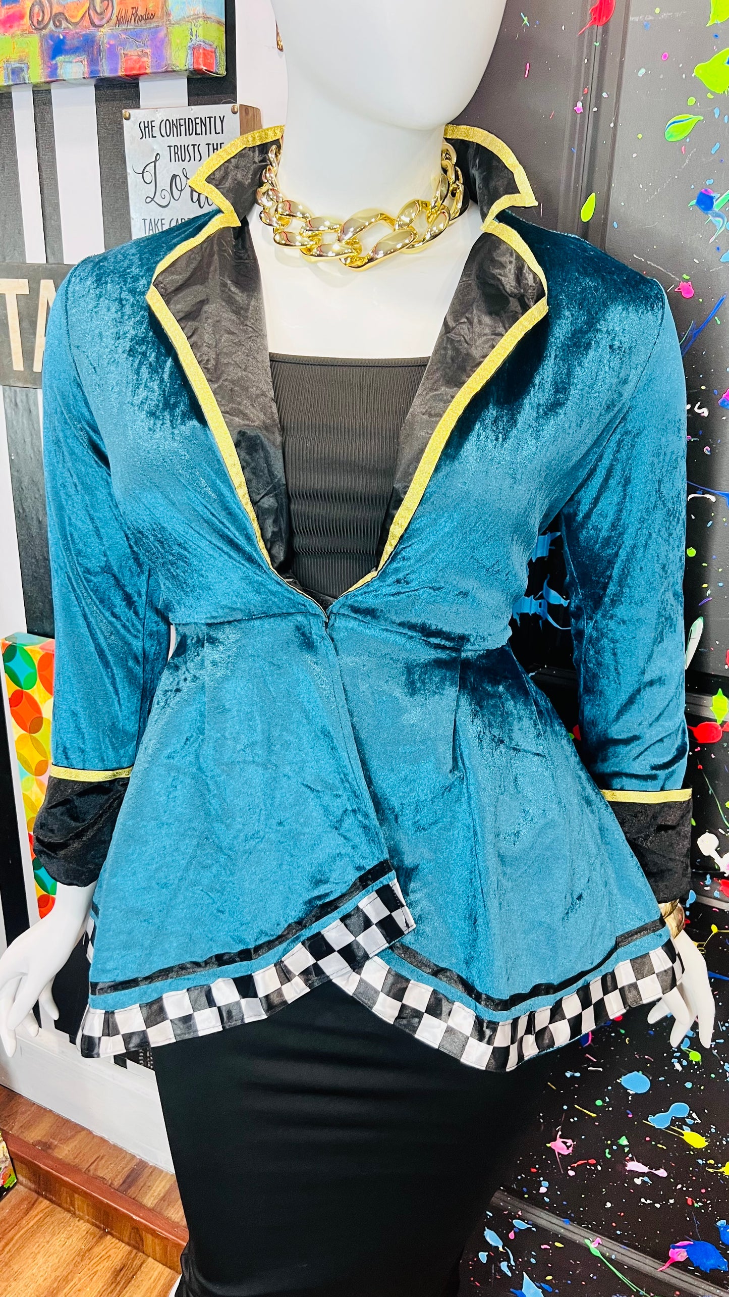 Teal & Gold Blazer (16)