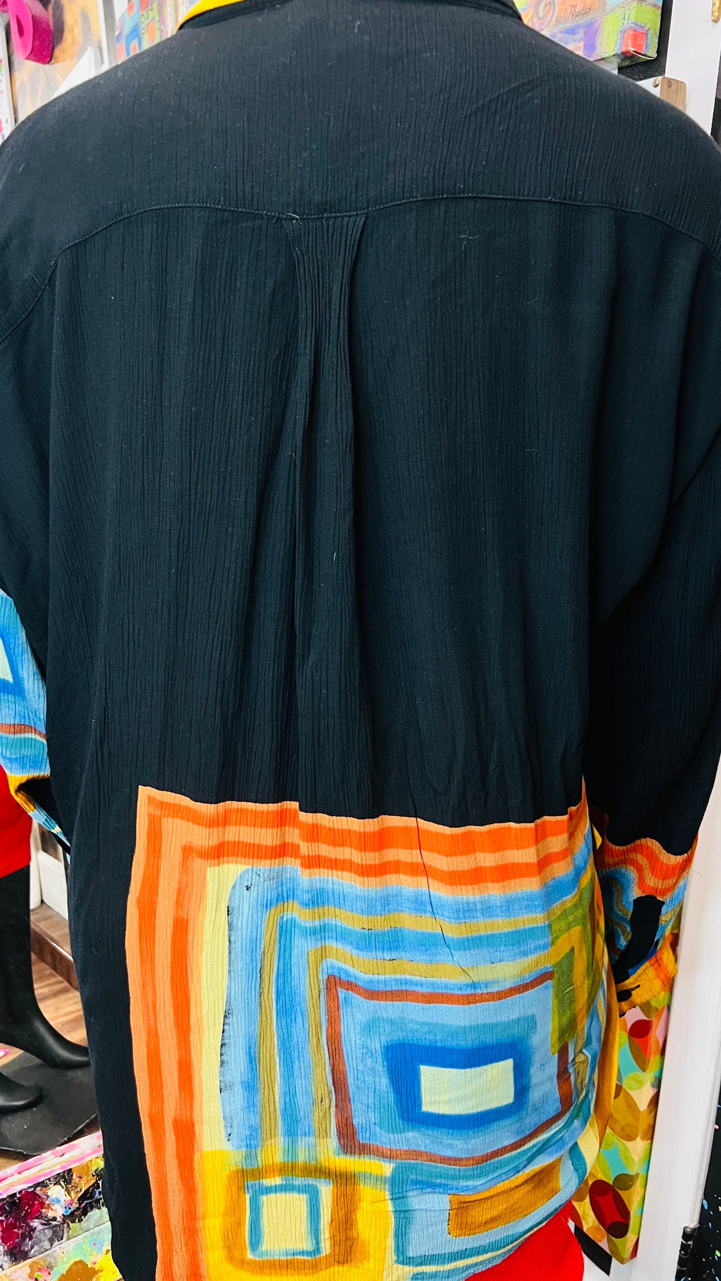 Vintage Rayon 90’s Blouse (24/26)