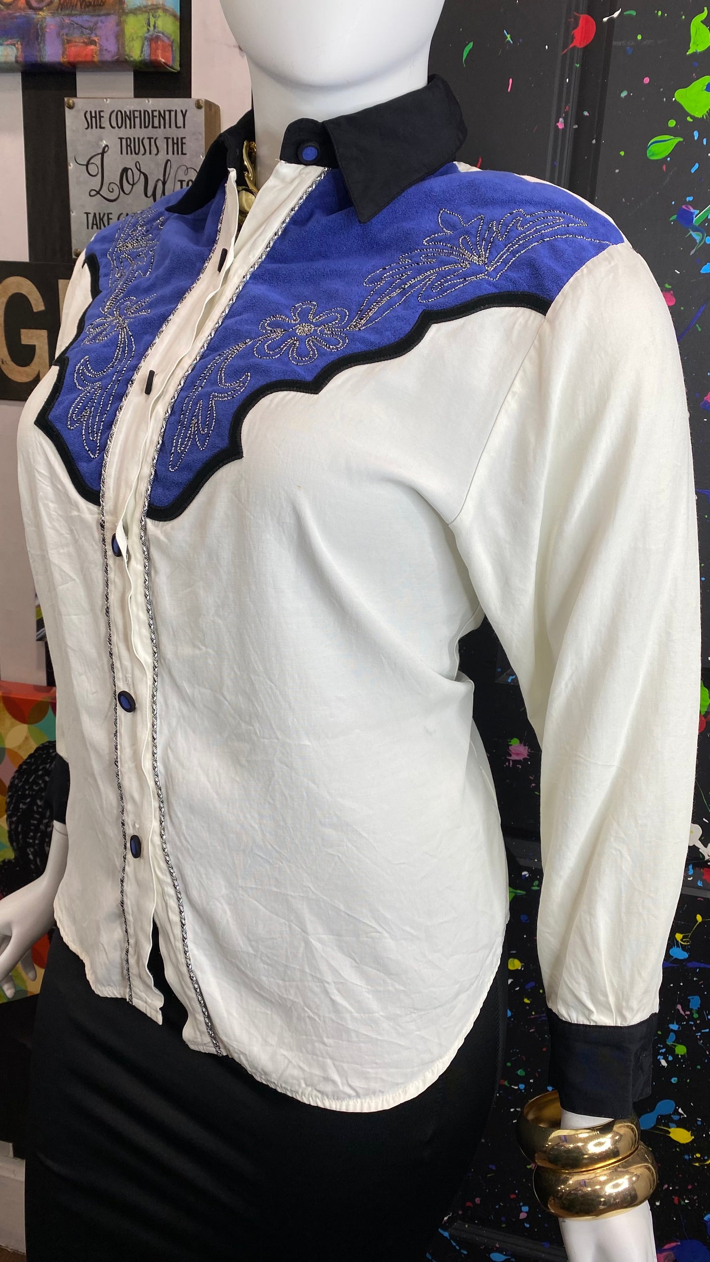 Vintage Western Blouse (14)