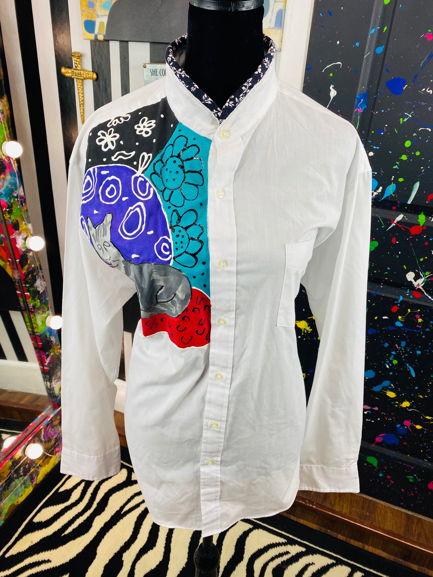 Vintage Long Sleeve Blouse