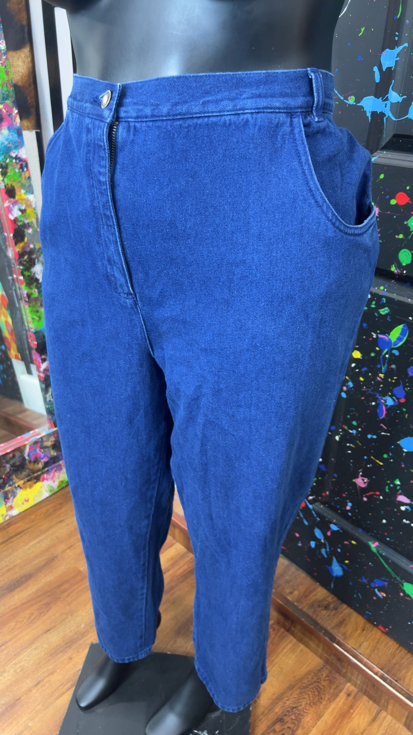Vintage Blue Jeans (22W)