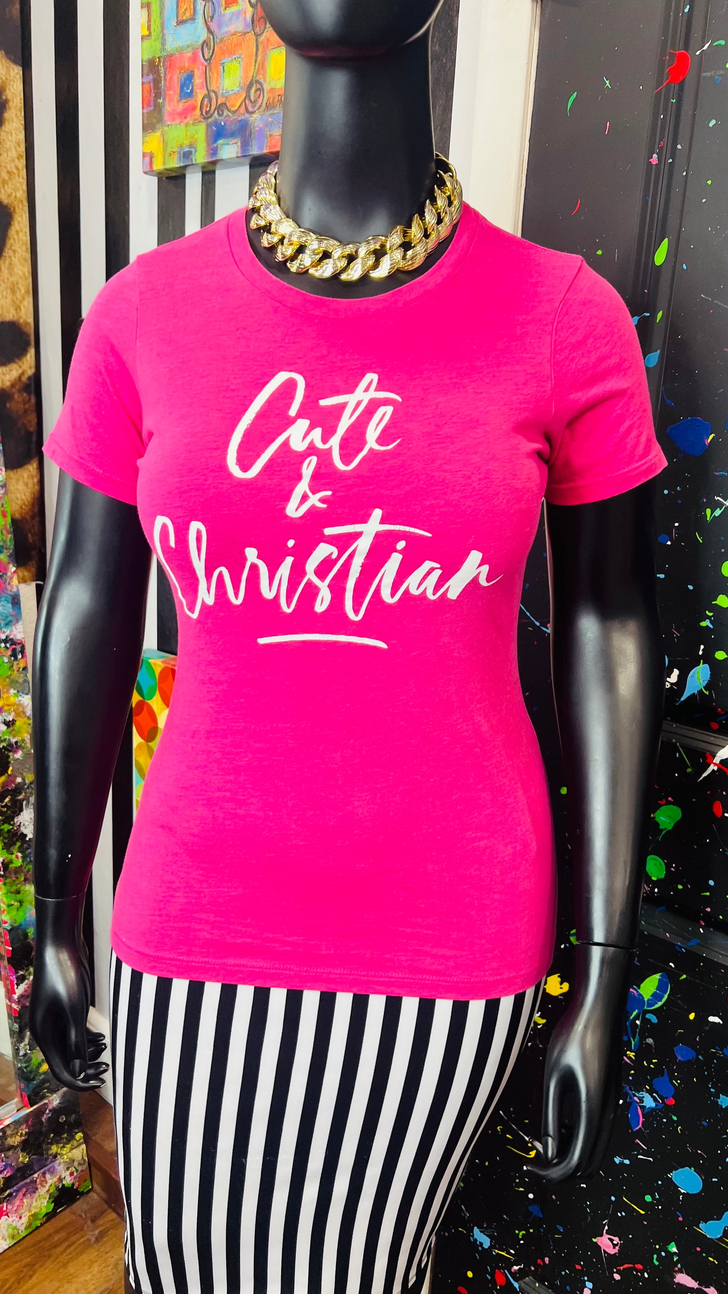 Cute & Christian Graphic Tee (14)
