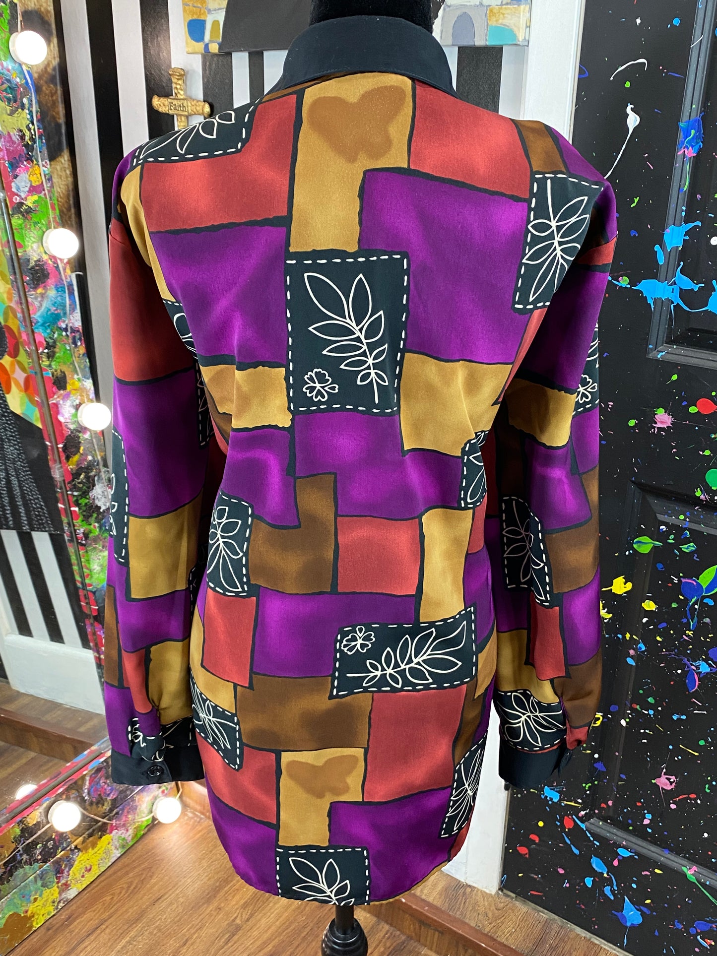 Vintage Caliche’ Long Sleeve Blouse