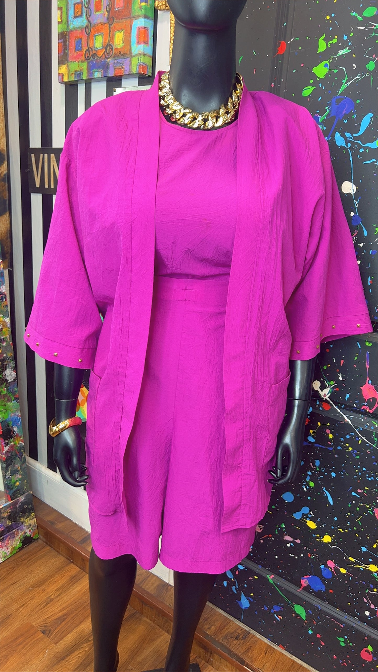 Vintage Shorts Set w/ Matching Duster (24W)