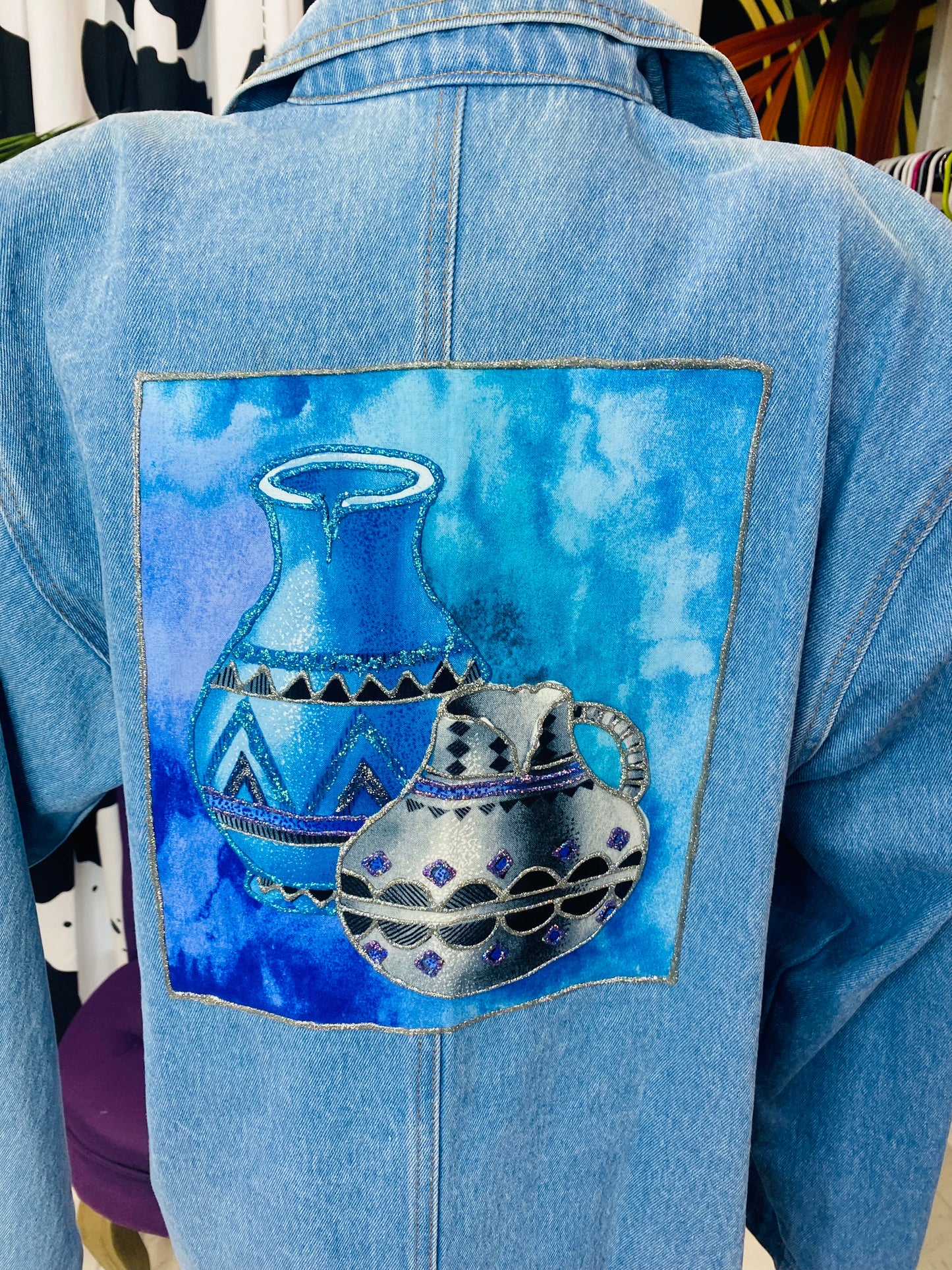 Vintage C•M•C Denim Blazer
