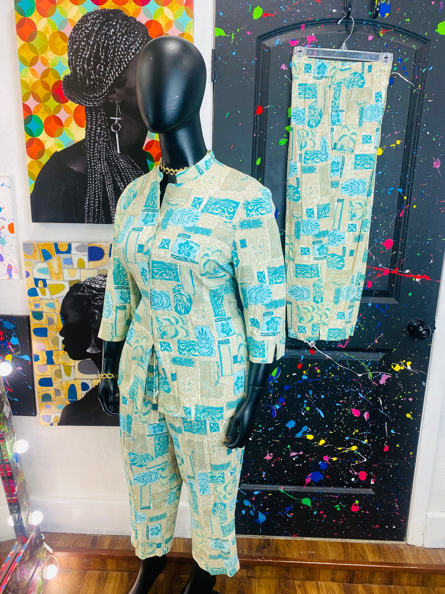 Vintage NAPA VALLEY 3pc Pants Set