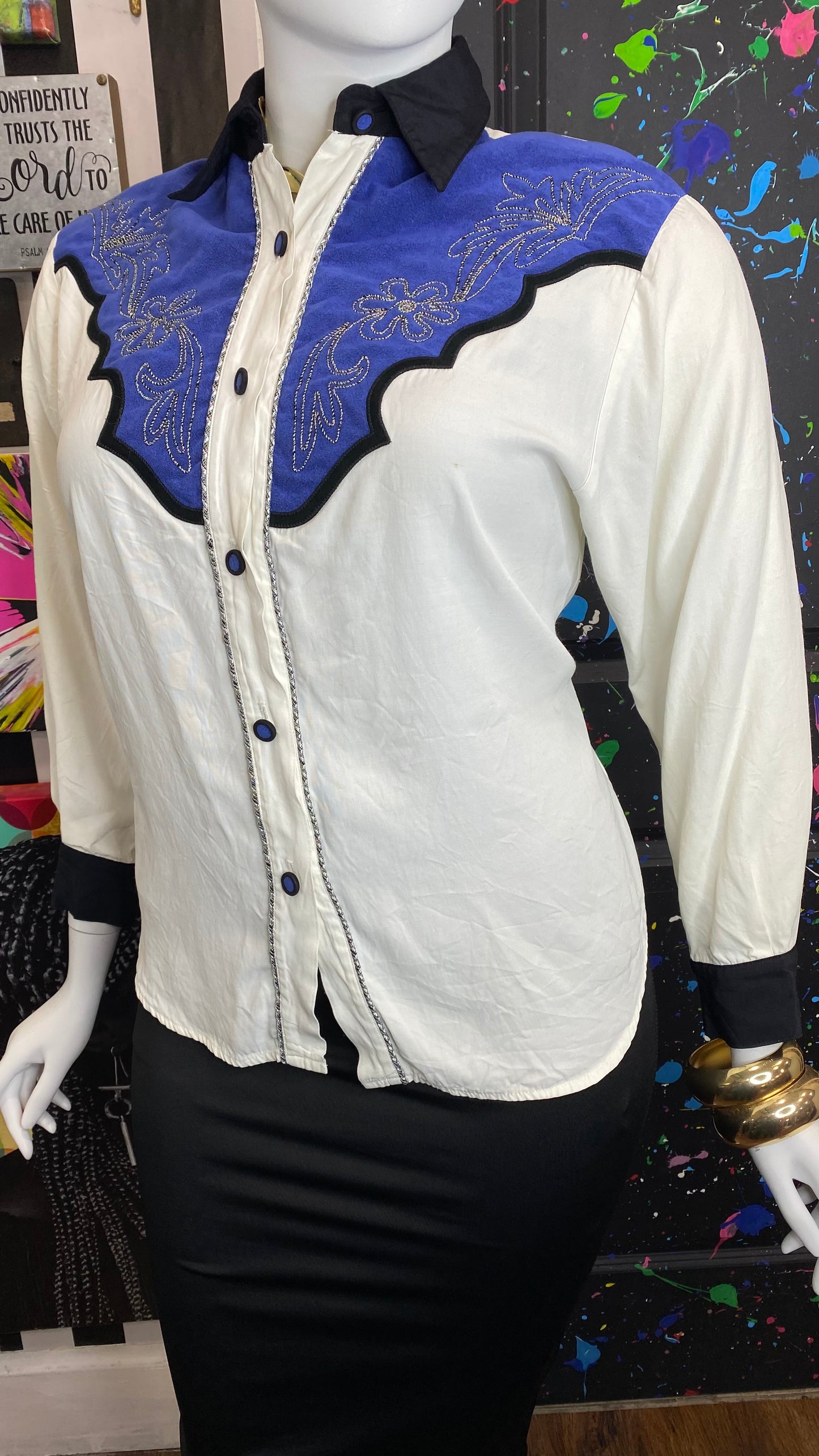 Vintage Western Blouse (14)