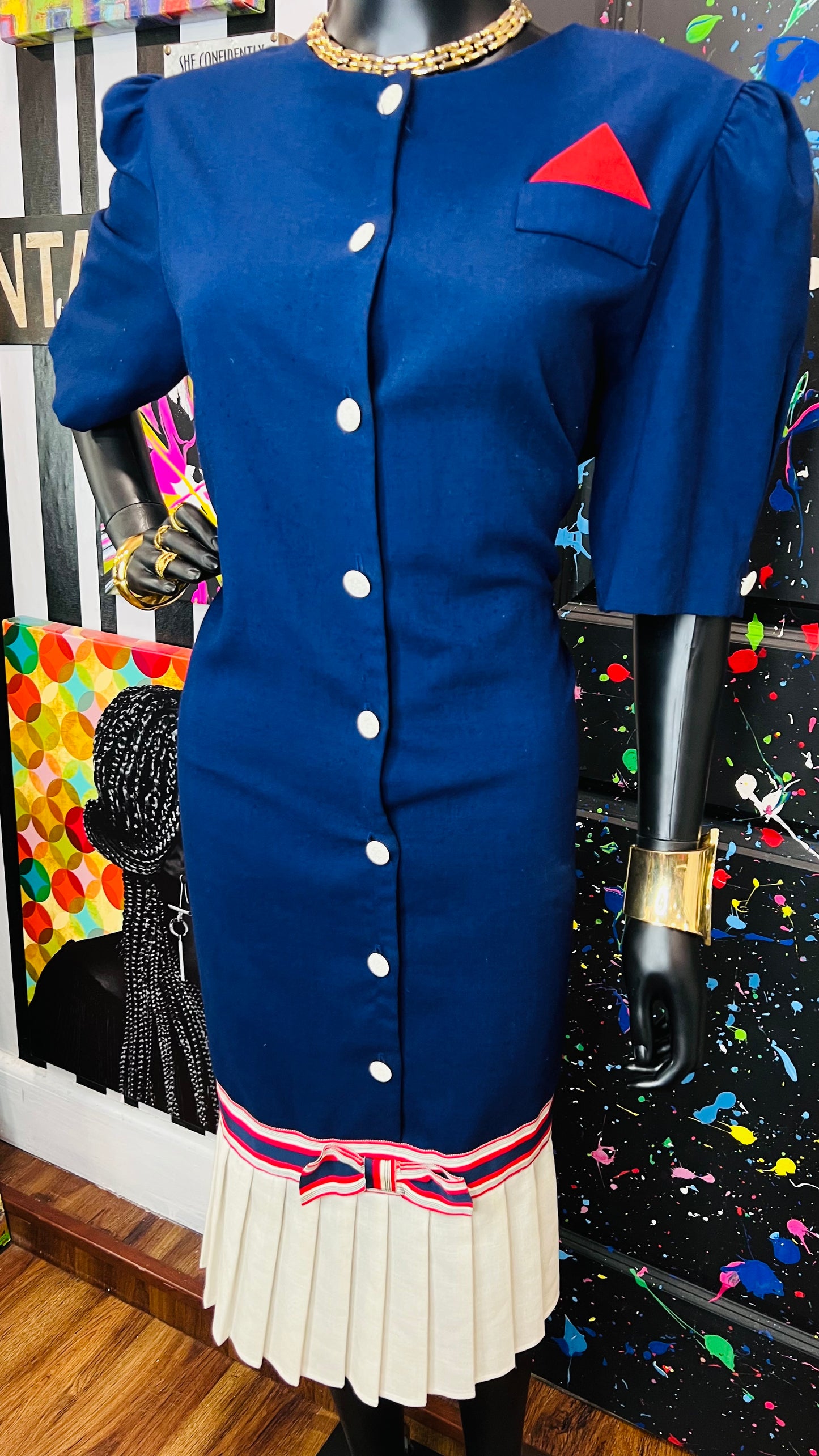 Vintage Sailors Dress (14)