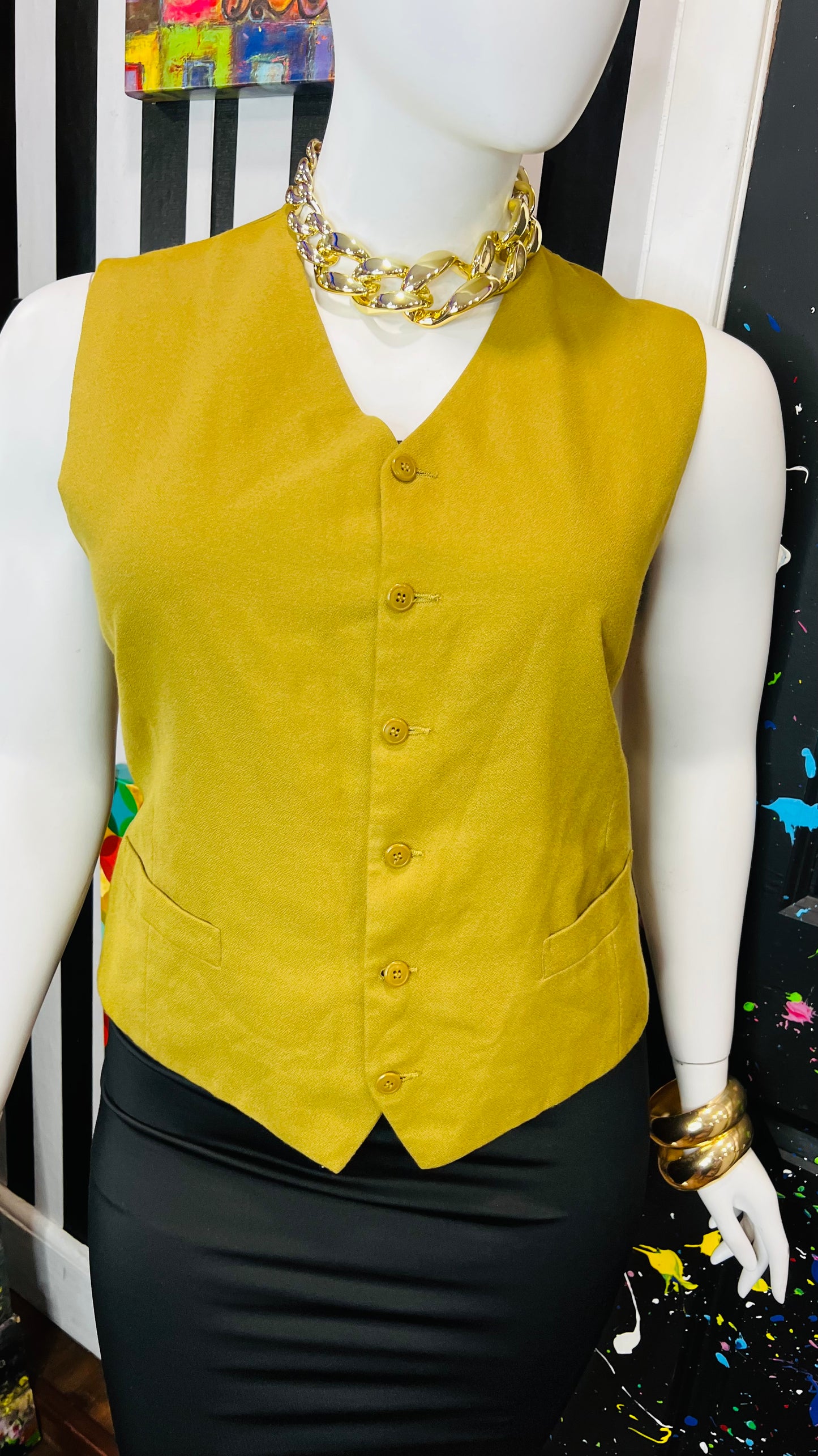Vintage Gold Vest (14)