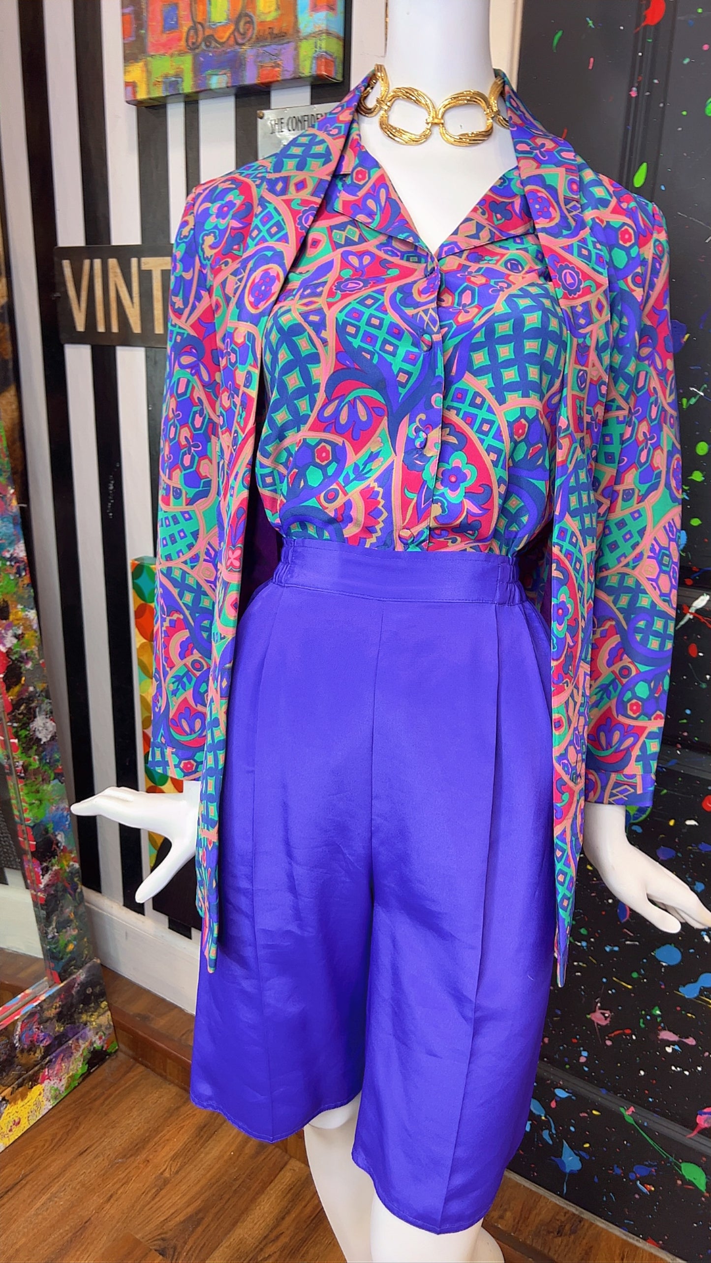 Vintage Three Piece Shorts Set (12)