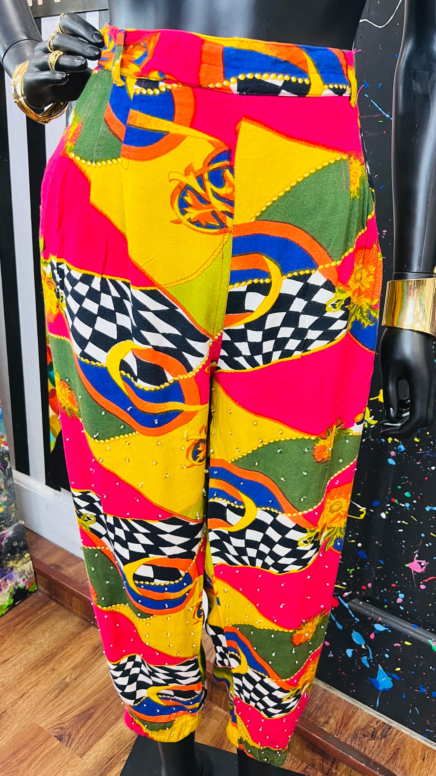 Vintage 90’s Rayon Pants (14)
