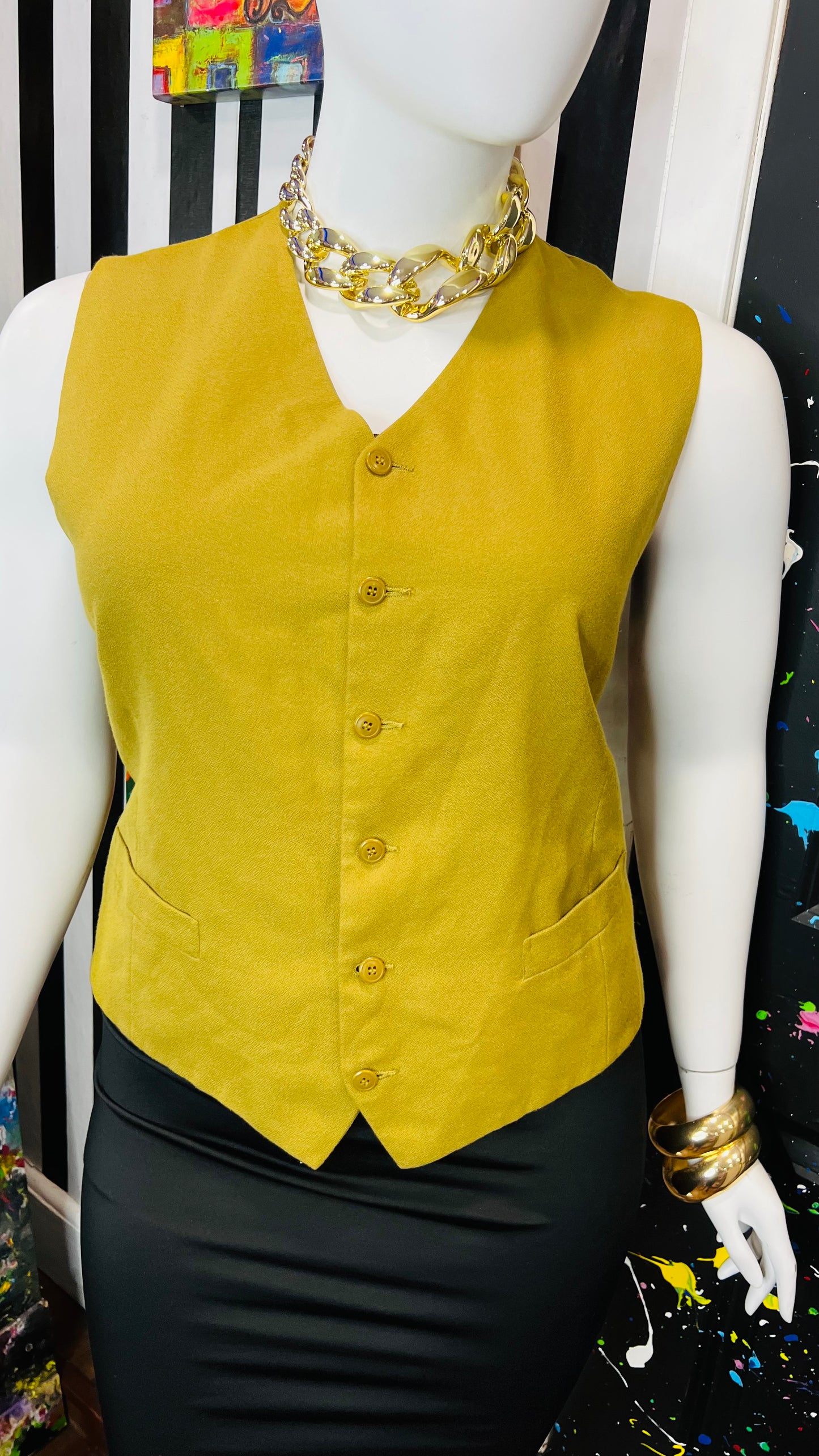 Vintage Gold Vest (14)