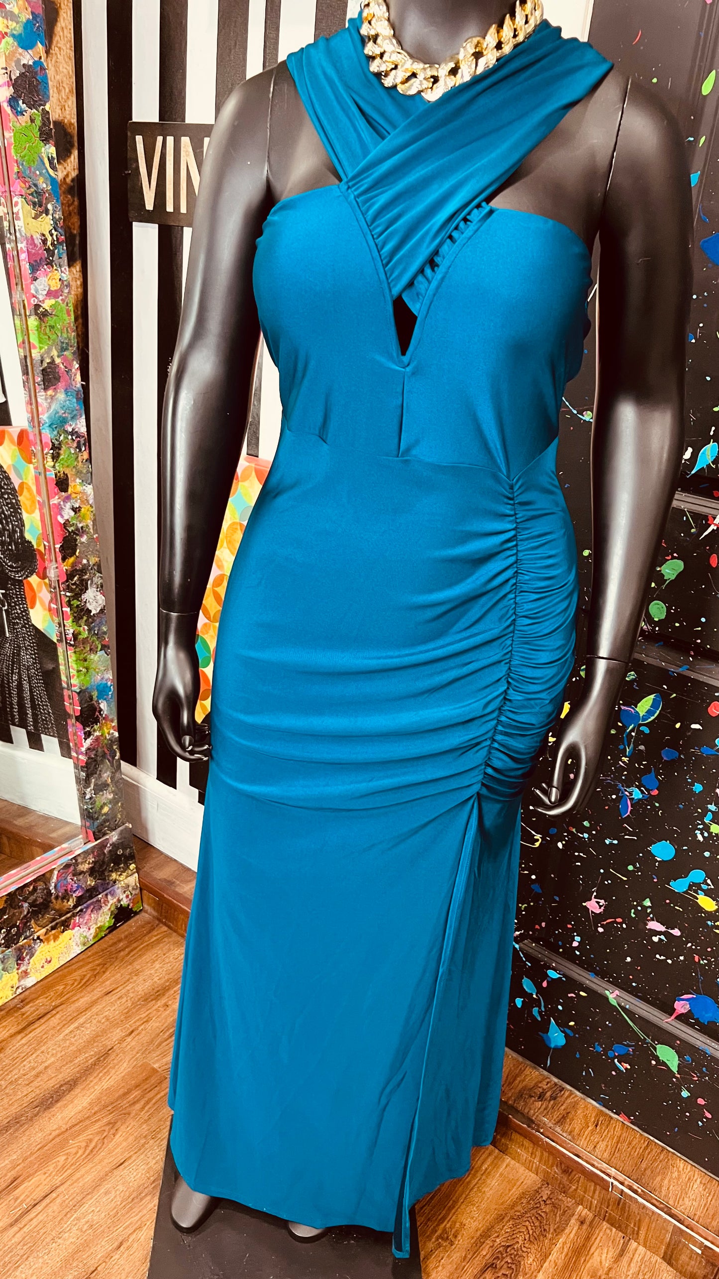 New w/ Tags Formal Dress- Lots of Stretch (20)