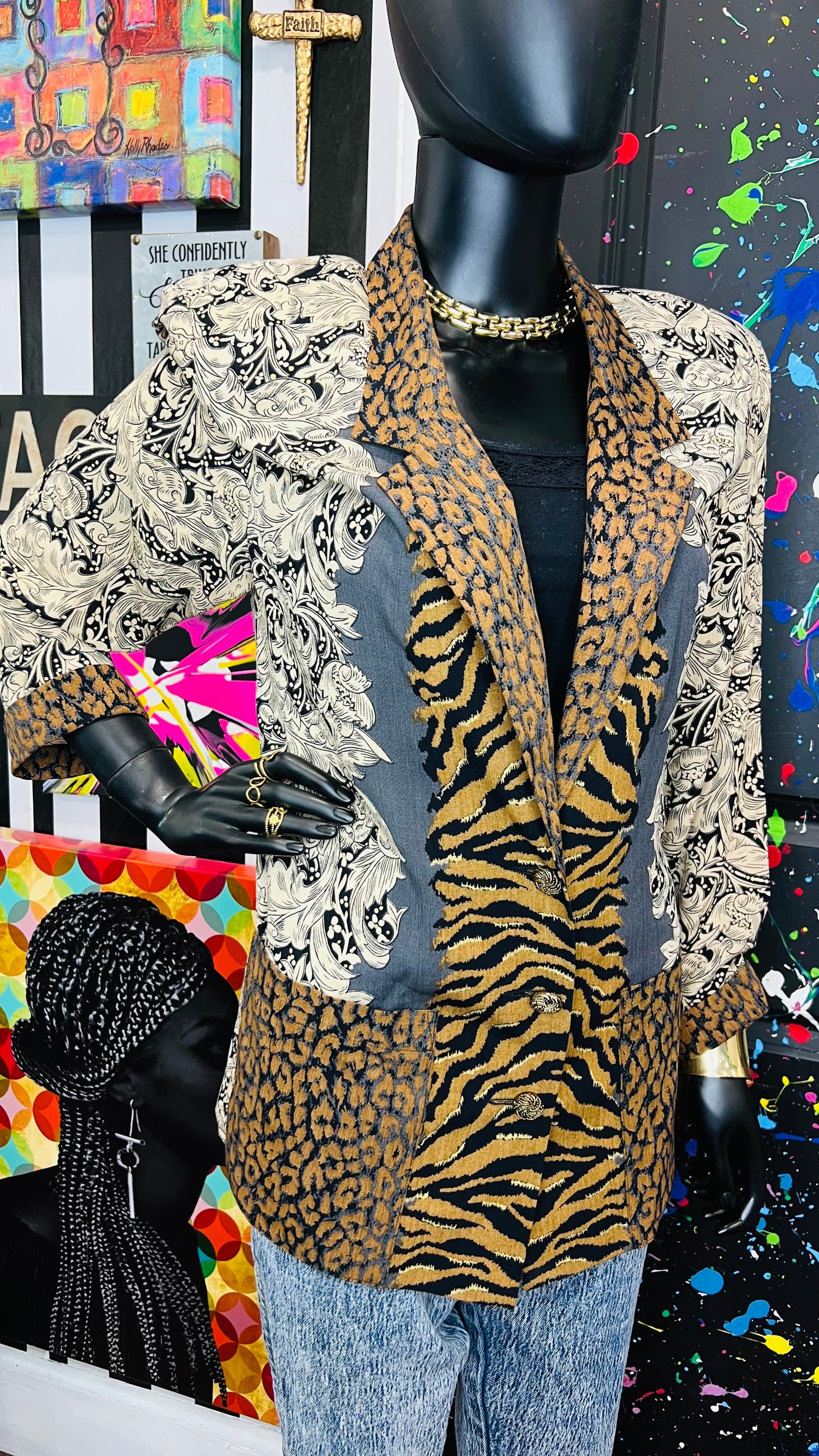 Vintage Carole Little Blazer (12/14)