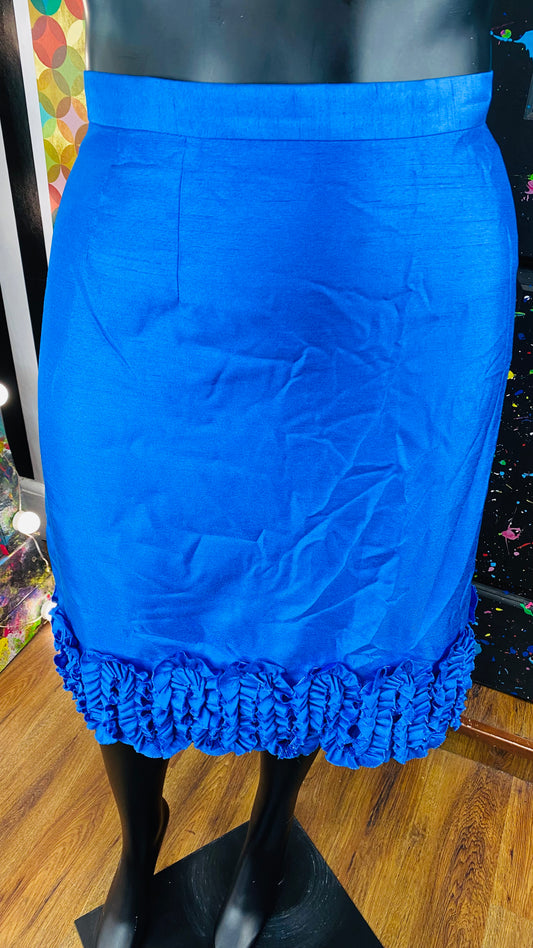 Vintage Royal Mini Skirt