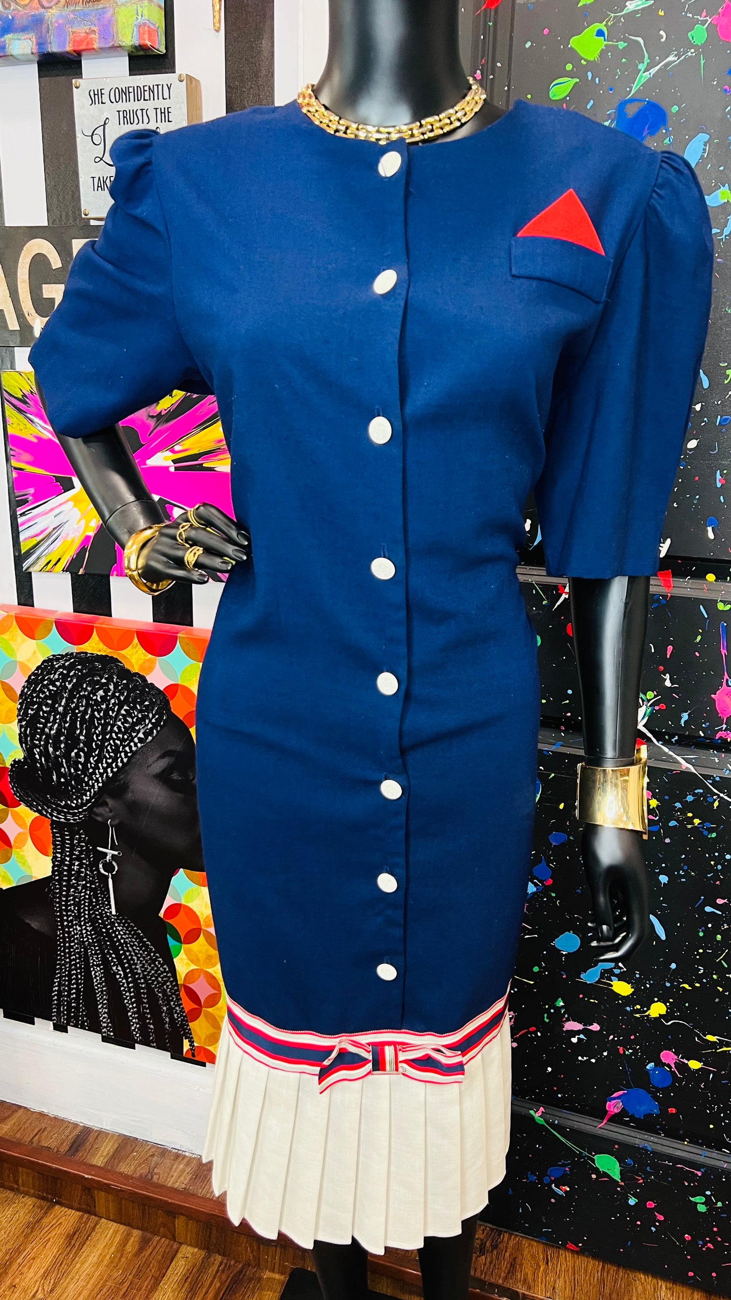 Vintage Sailors Dress (14)