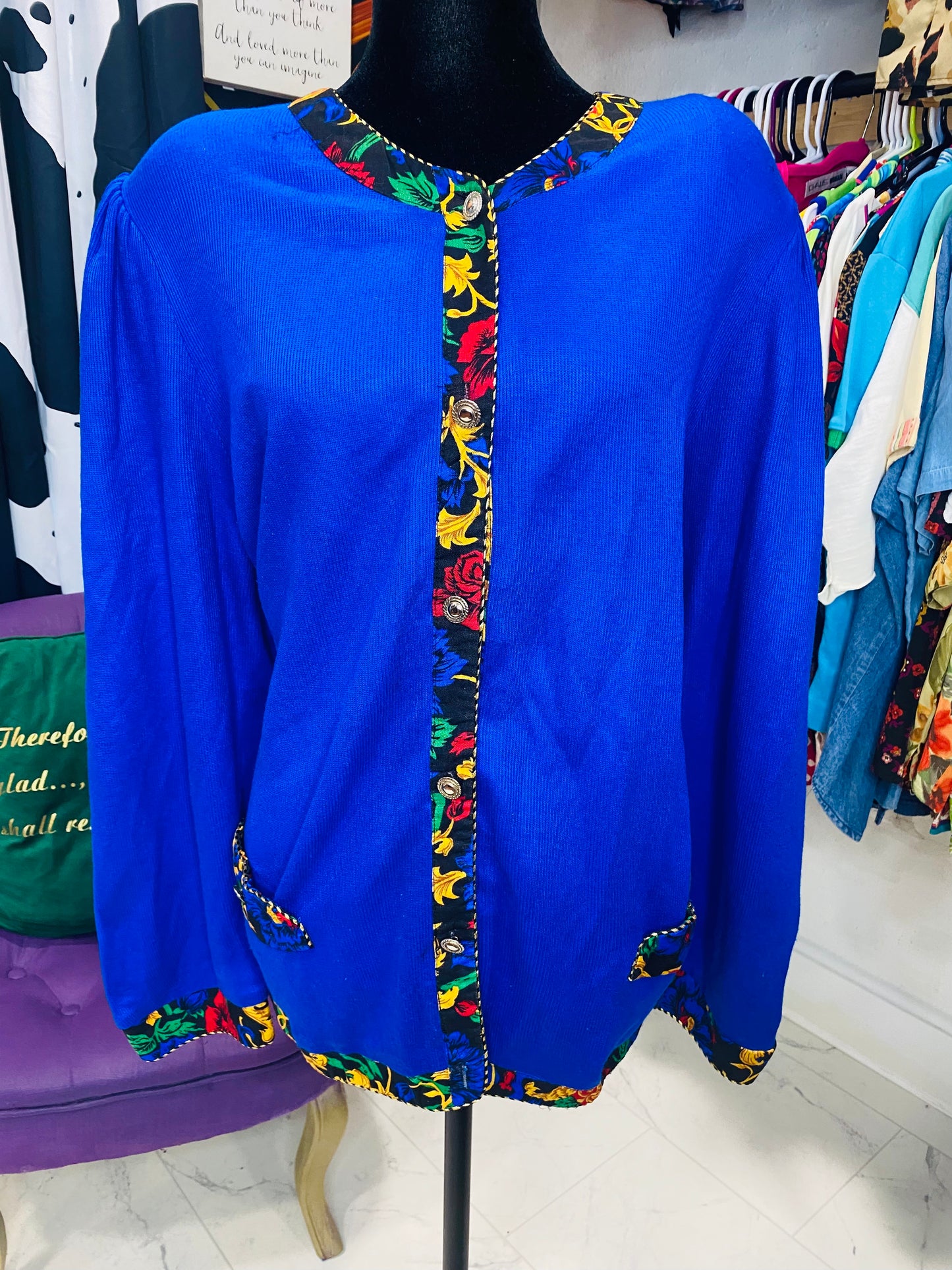Vintage LeDamor Long Sleeve Blouse