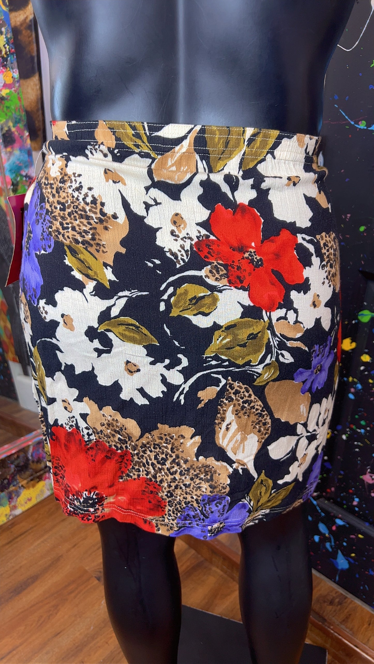 Vintage Deadstock Carole Little Sarong Skirt (14)