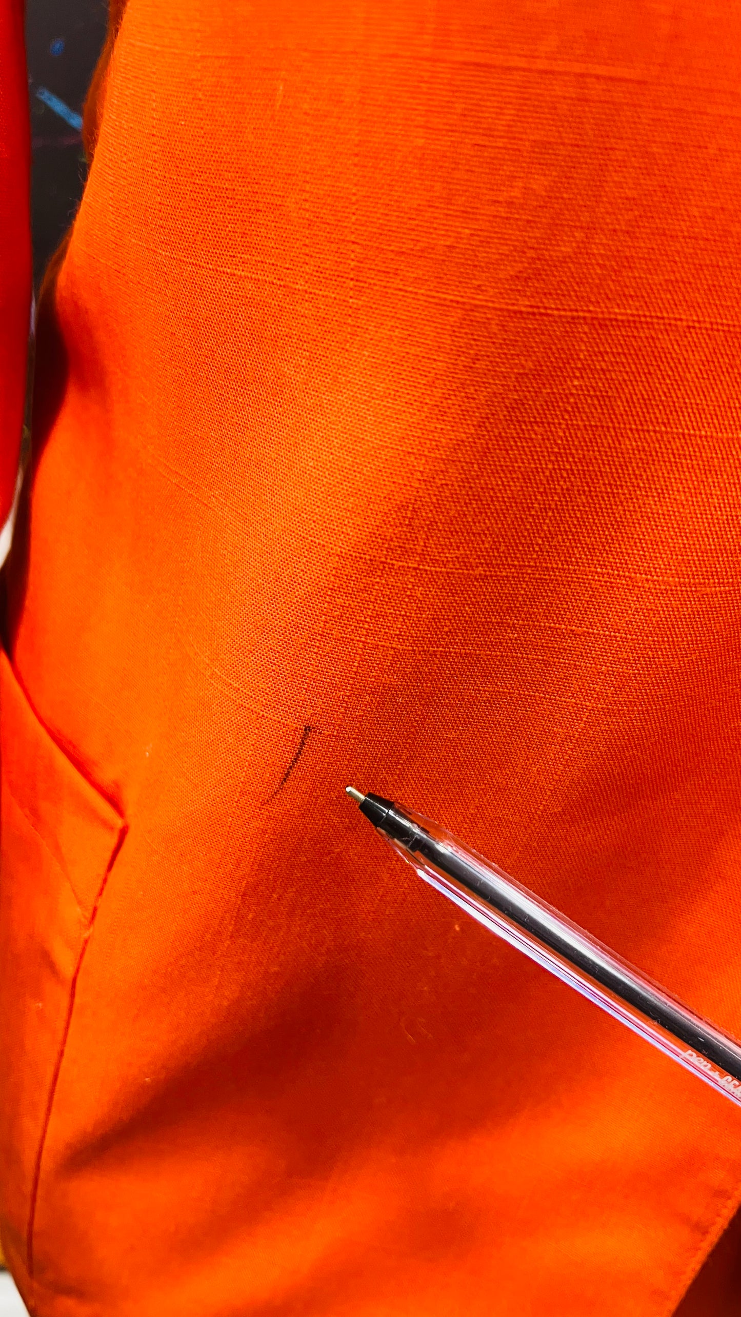 Vintage Orange Skirt Suit (20W)