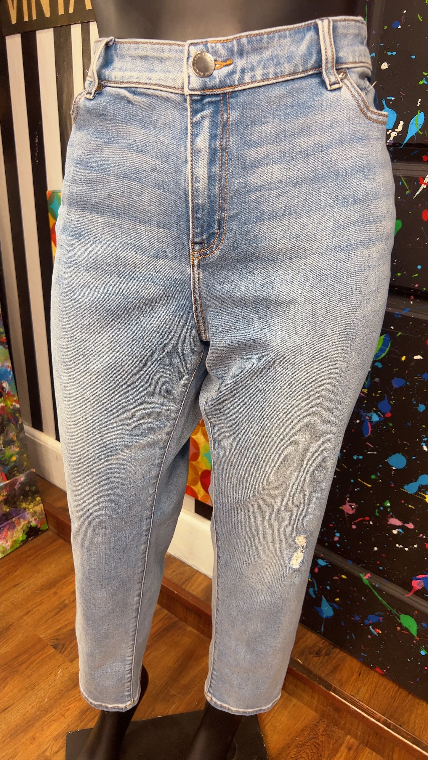 Lane Bryant Two Tone Jeans (24)