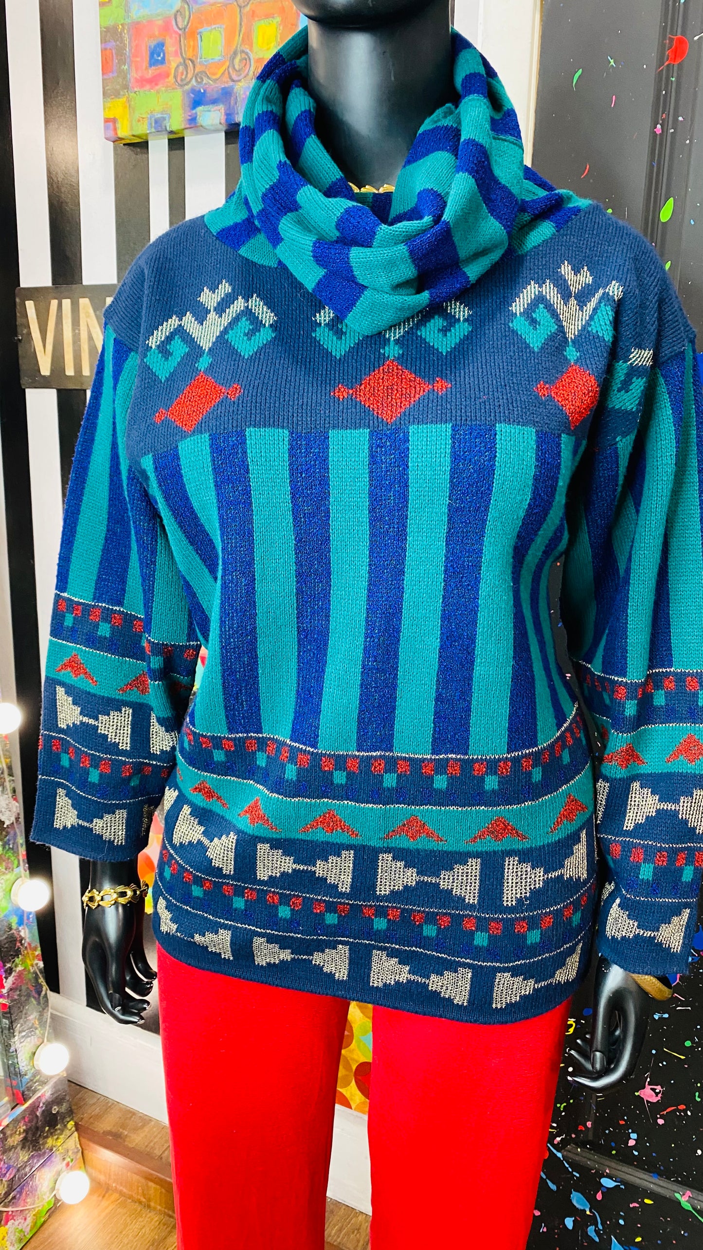 Vintage Knit Sweater (20)