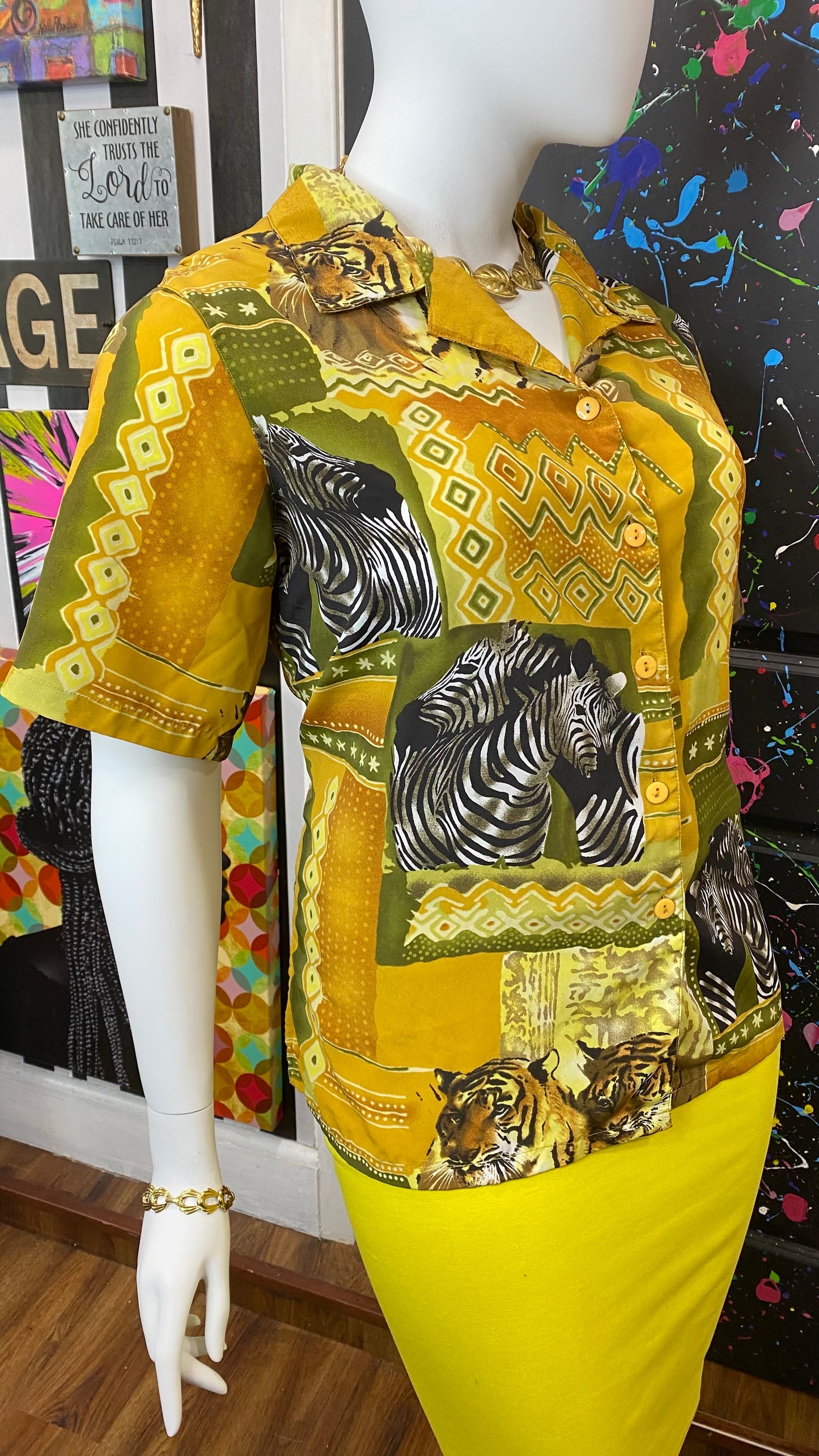 Vintage Safari Blouse (18/20)