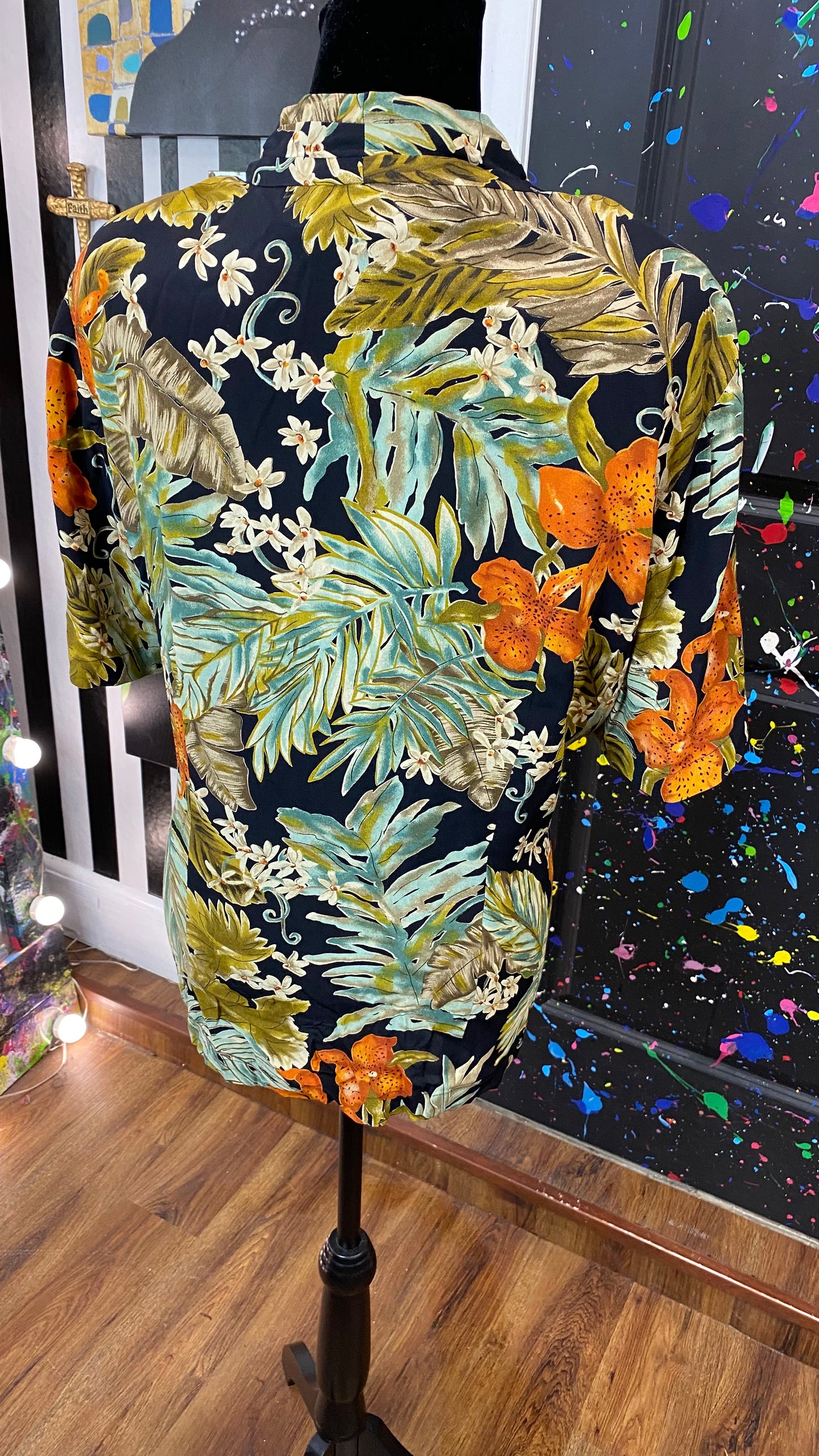 Vintage Carole Little Short Sleeve Blouse