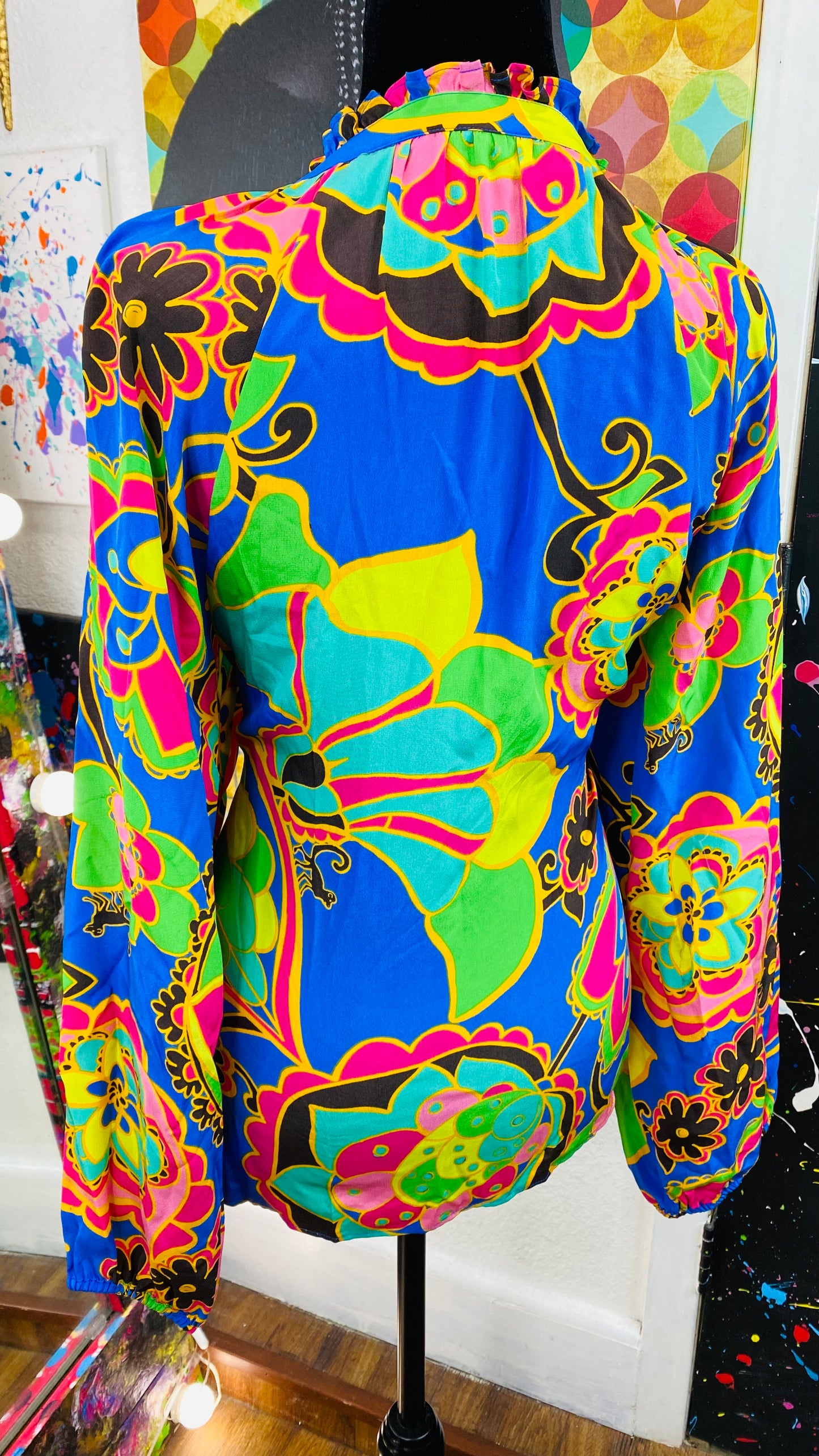 Vintage Long Sleeve Blouse
