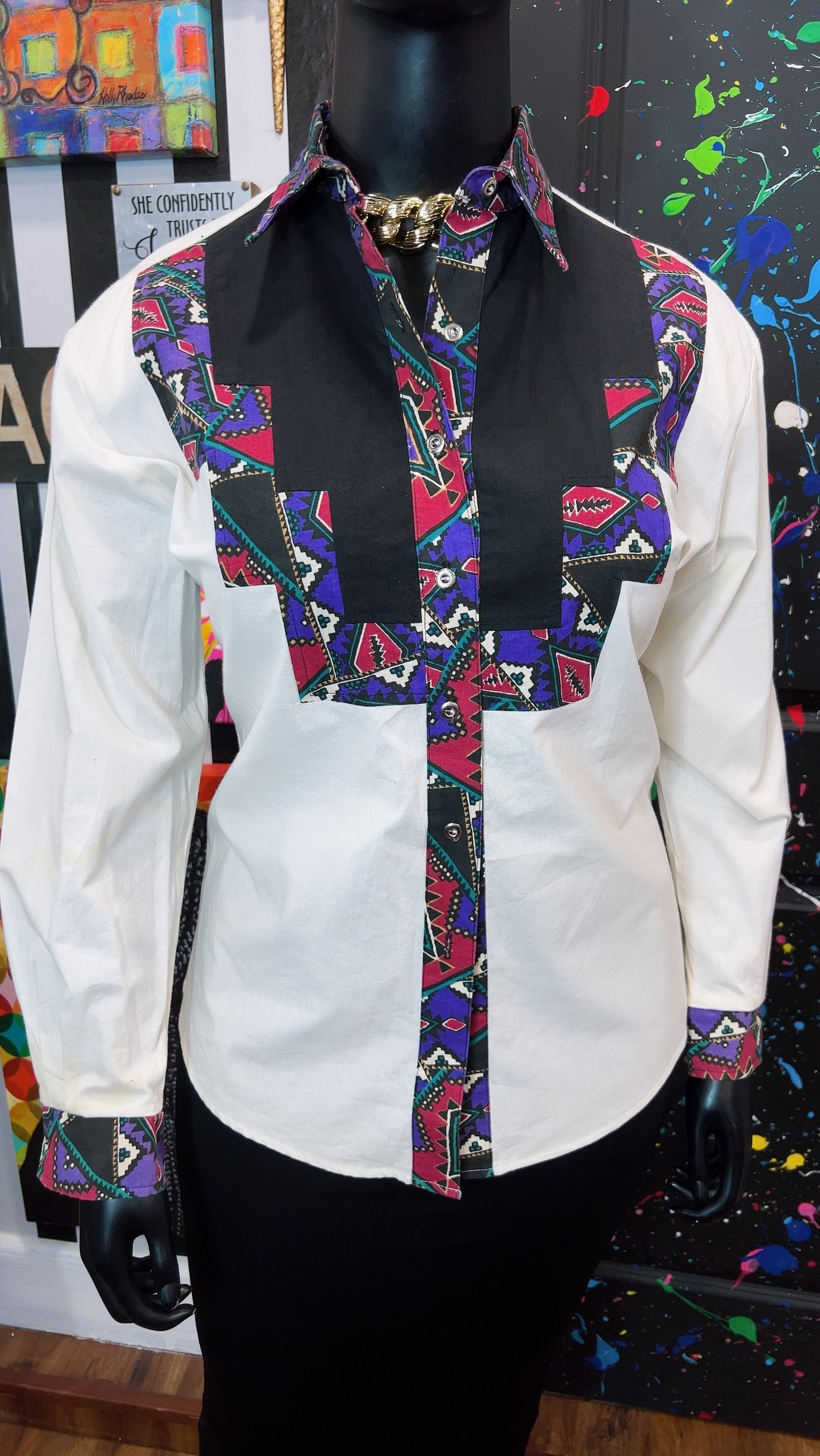 Vintage Western Blouse (18)