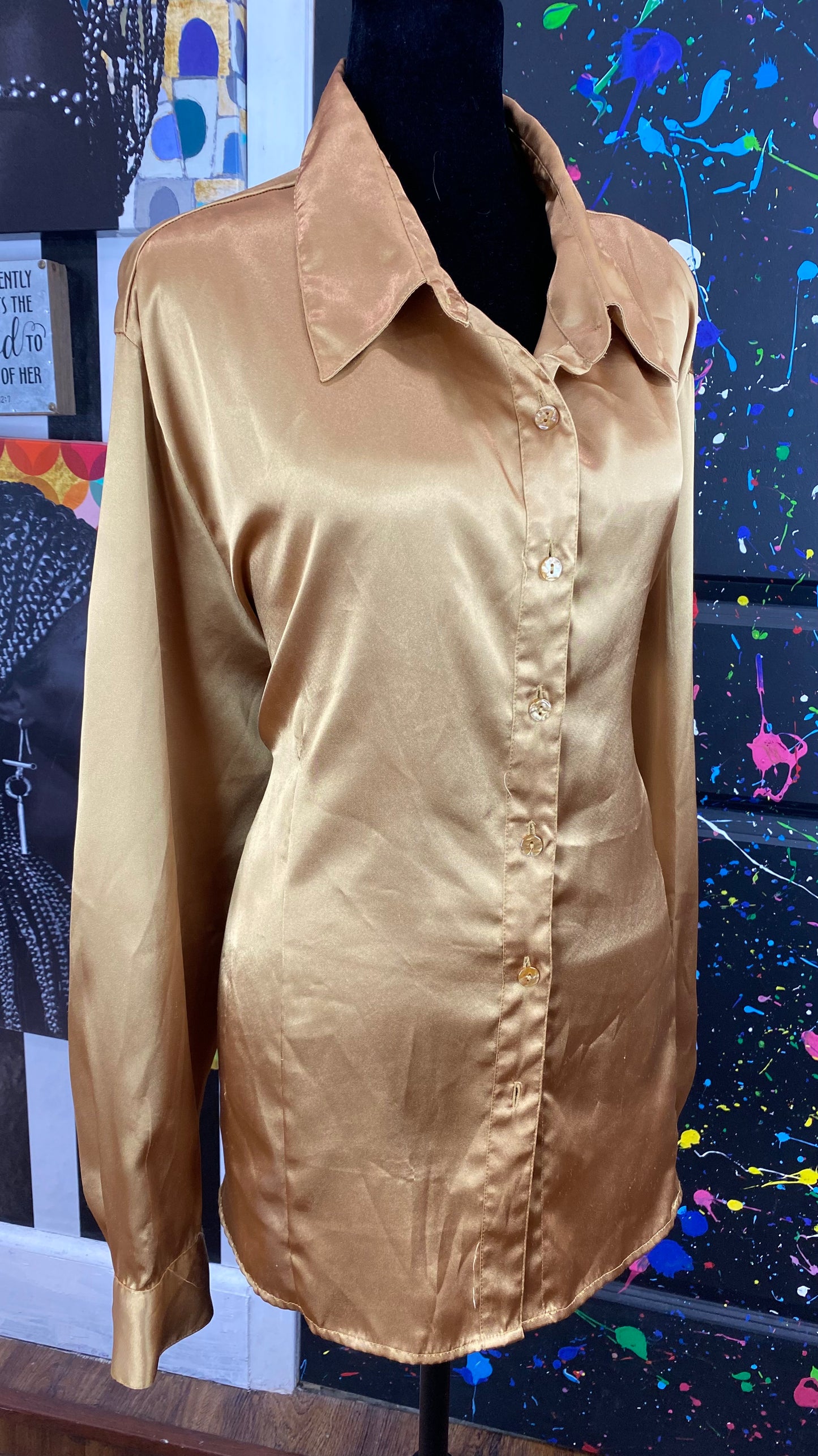 Vintage Katie Lee Long Sleeve Blouse