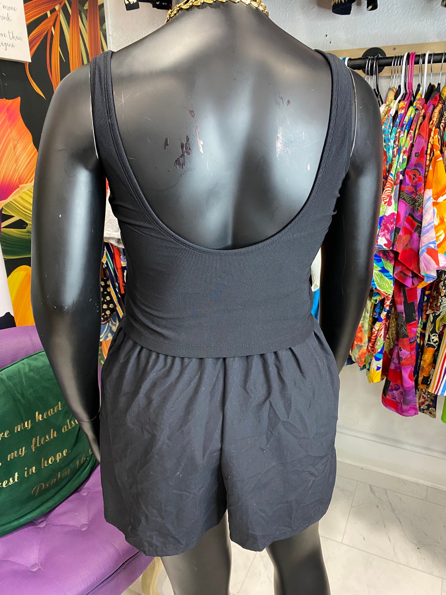 Vintage Beach Cabana Swimsuit