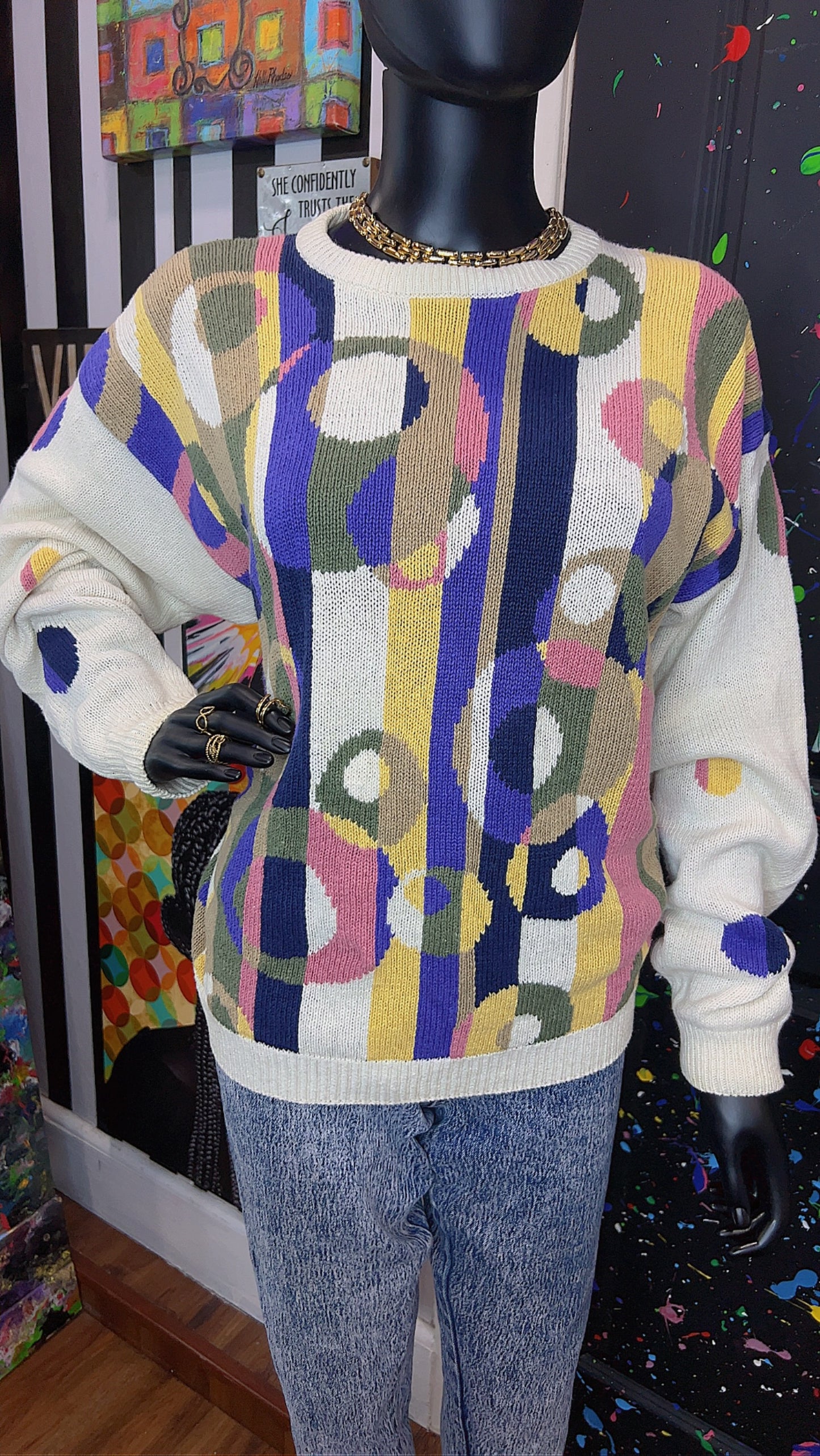 Vintage Circle Sweater (14/16)