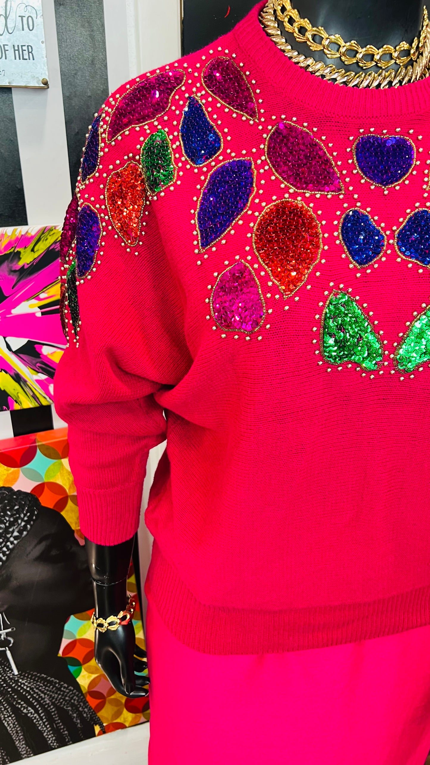 Vintage Diana Marco Sweater (22W)
