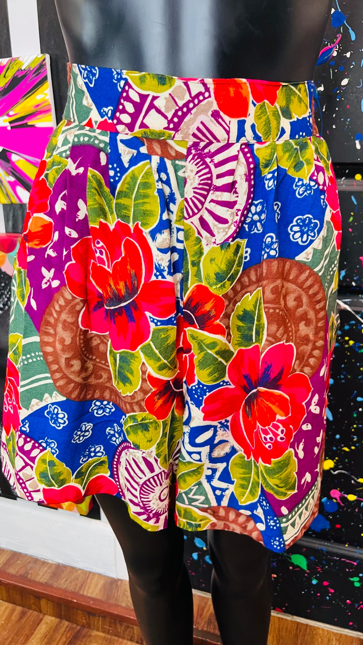 Vintage Rayon Shorts (12)