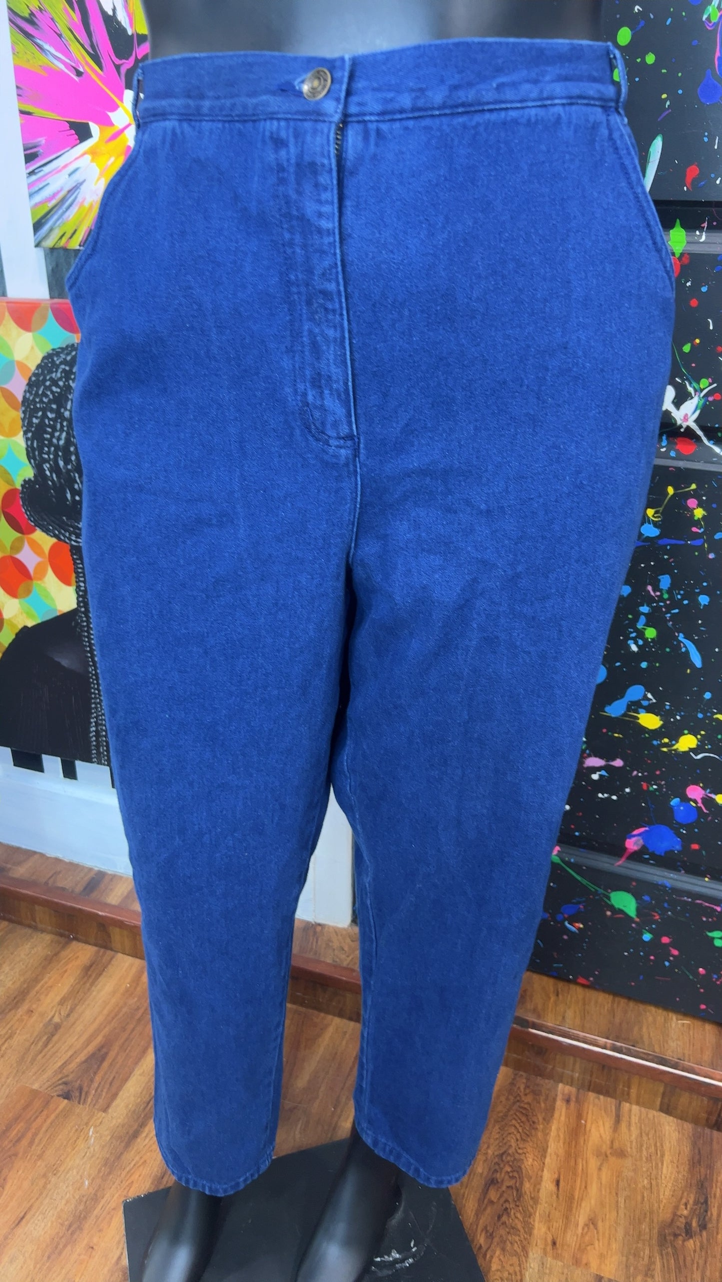 Vintage Blue Jeans (22W)