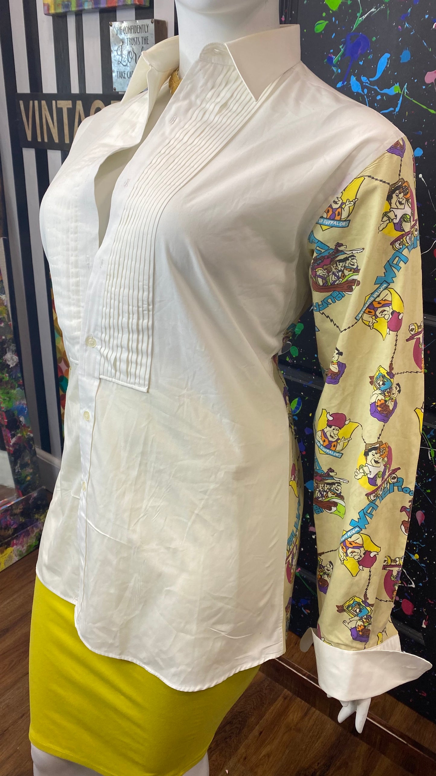 Vintage Custom Flintstones Blouse (20)
