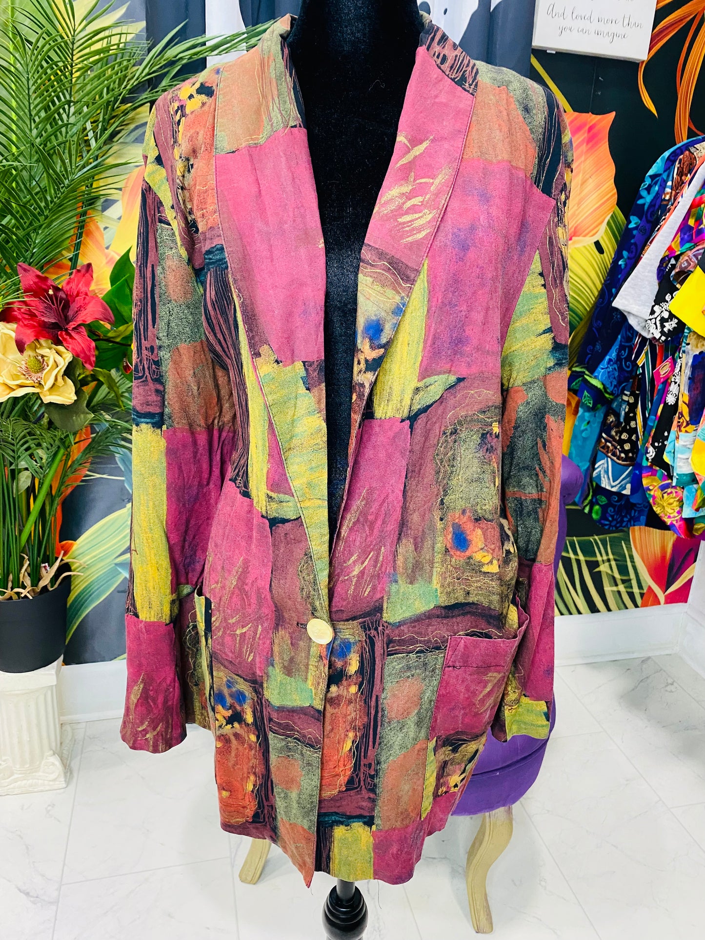 Vintage Kensington Square Blazer