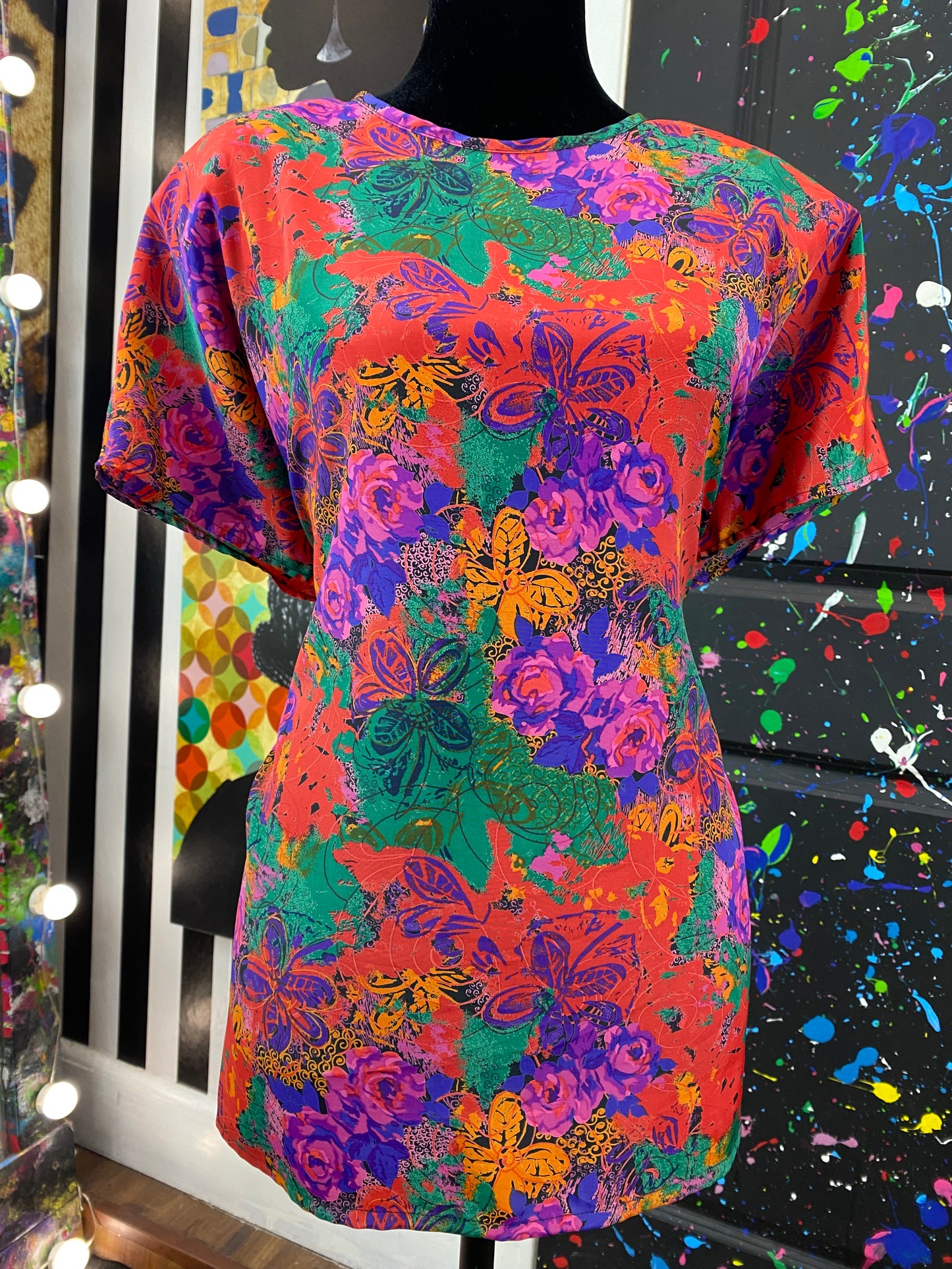 Vintage Liz Baker Short Sleeve Blouse