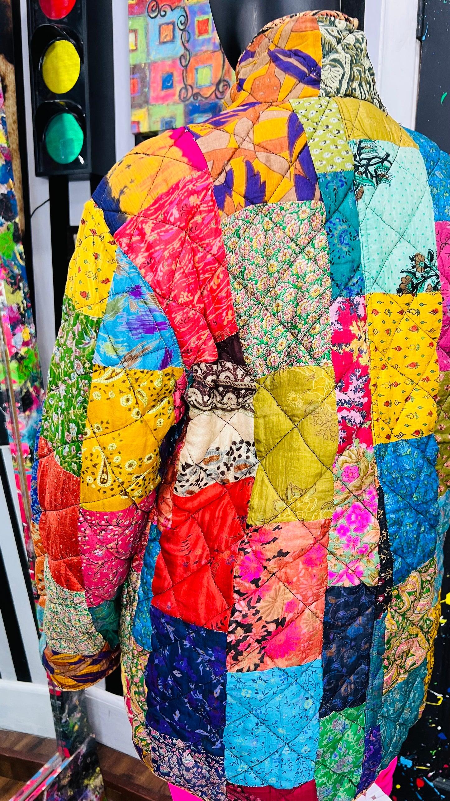Vintage Patchwork Reversible Jacket (16)