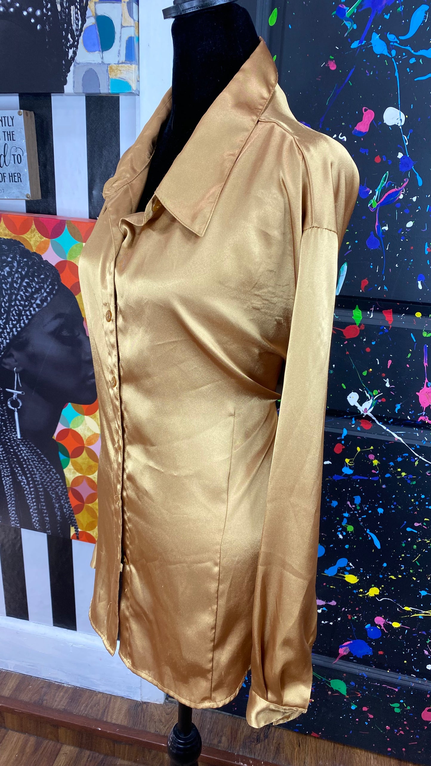 Vintage Katie Lee Long Sleeve Blouse