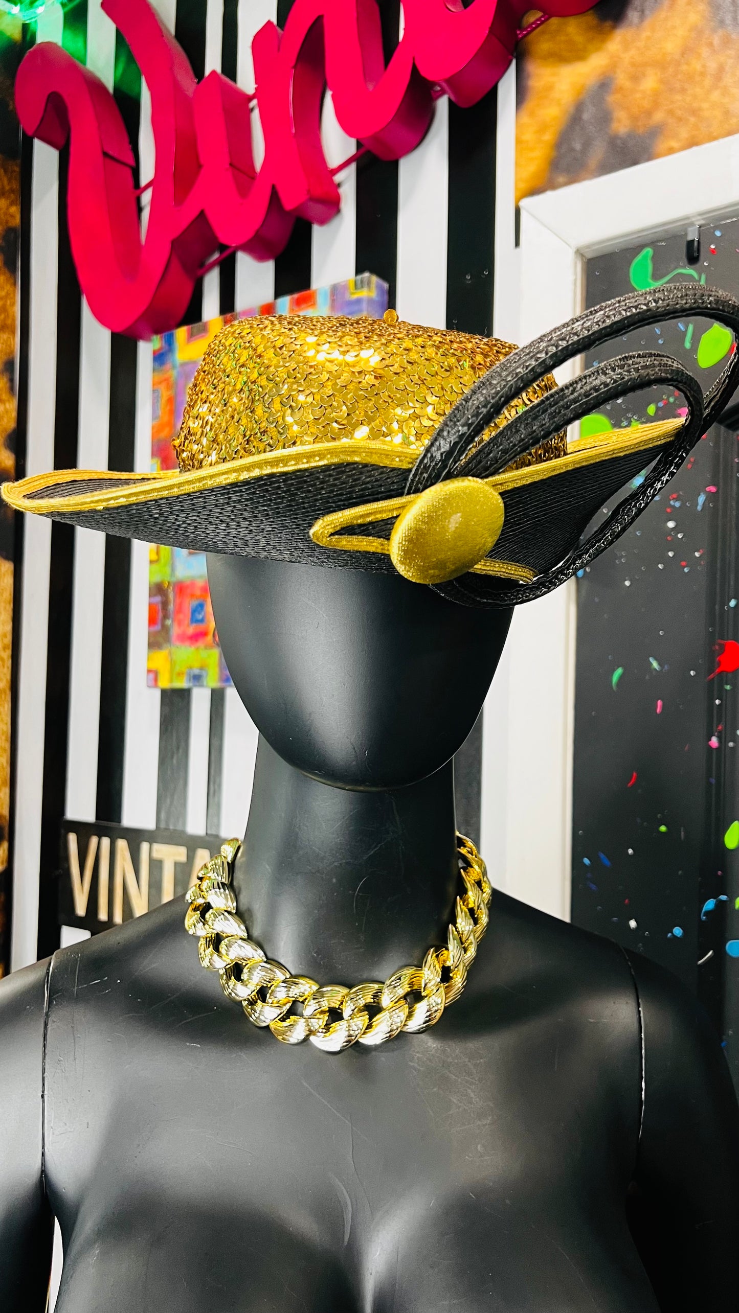 Vintage Statement Hat