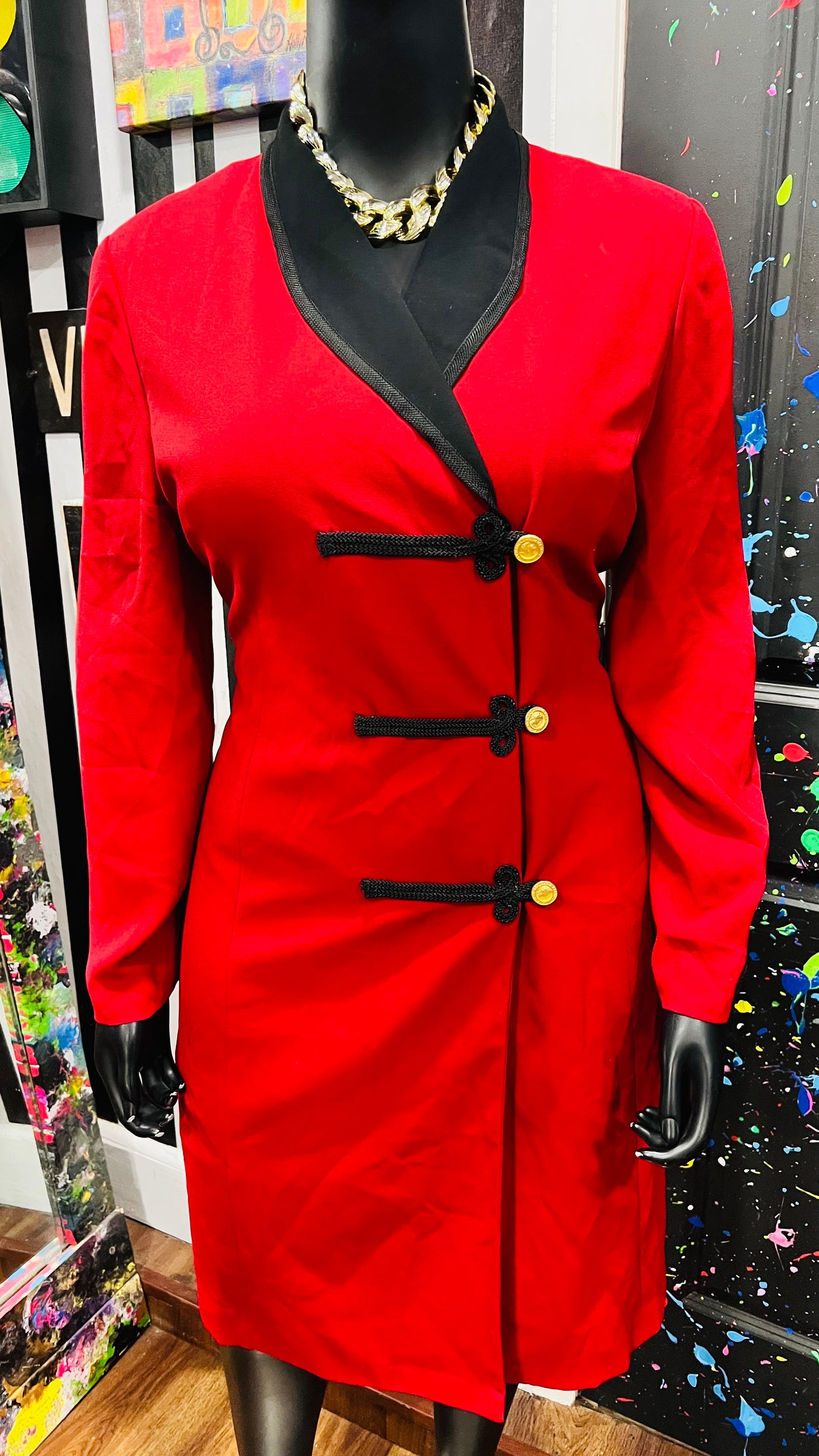 Vintage Blazer Dress (18)