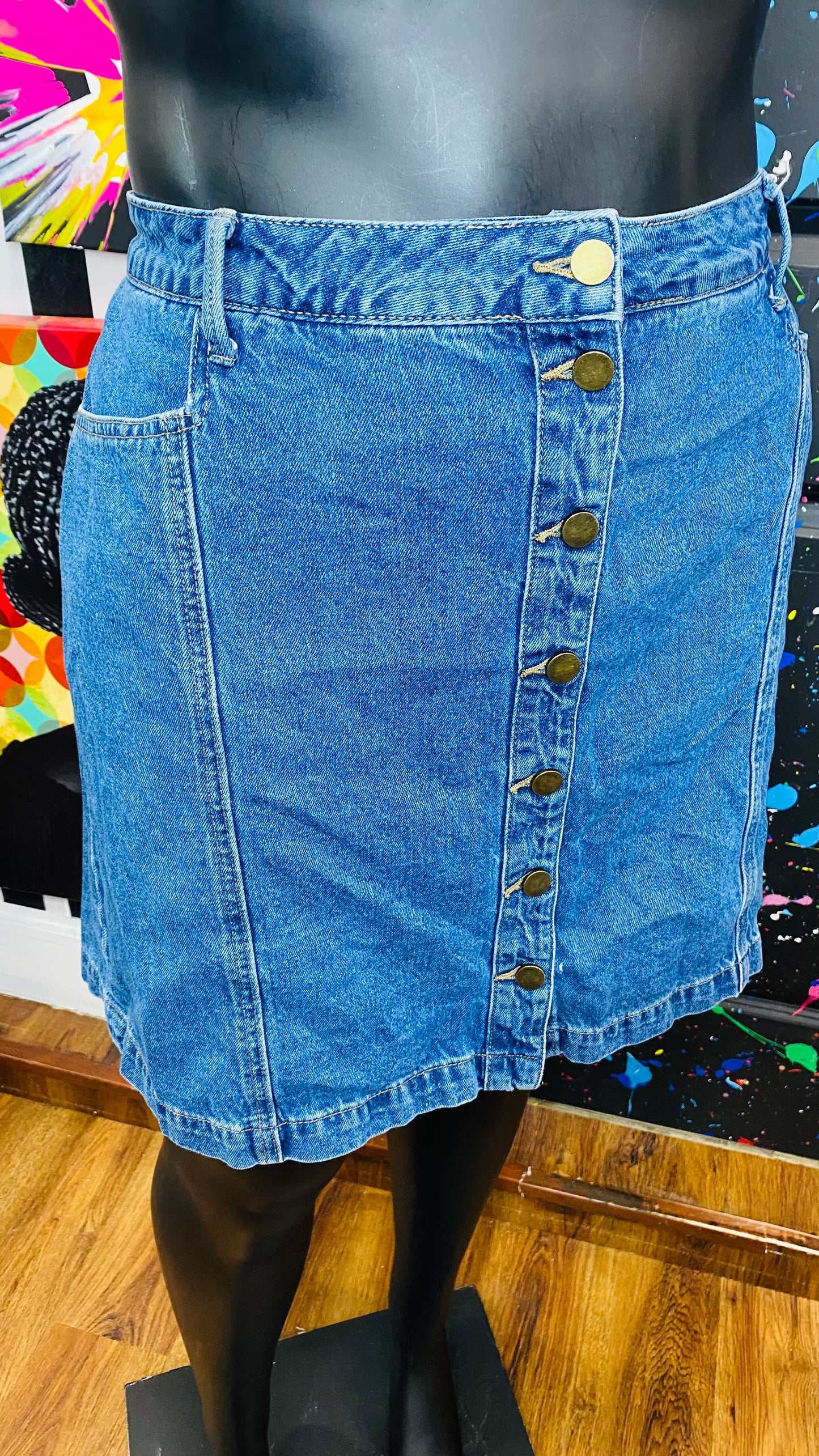 Denim Skirt (20W)