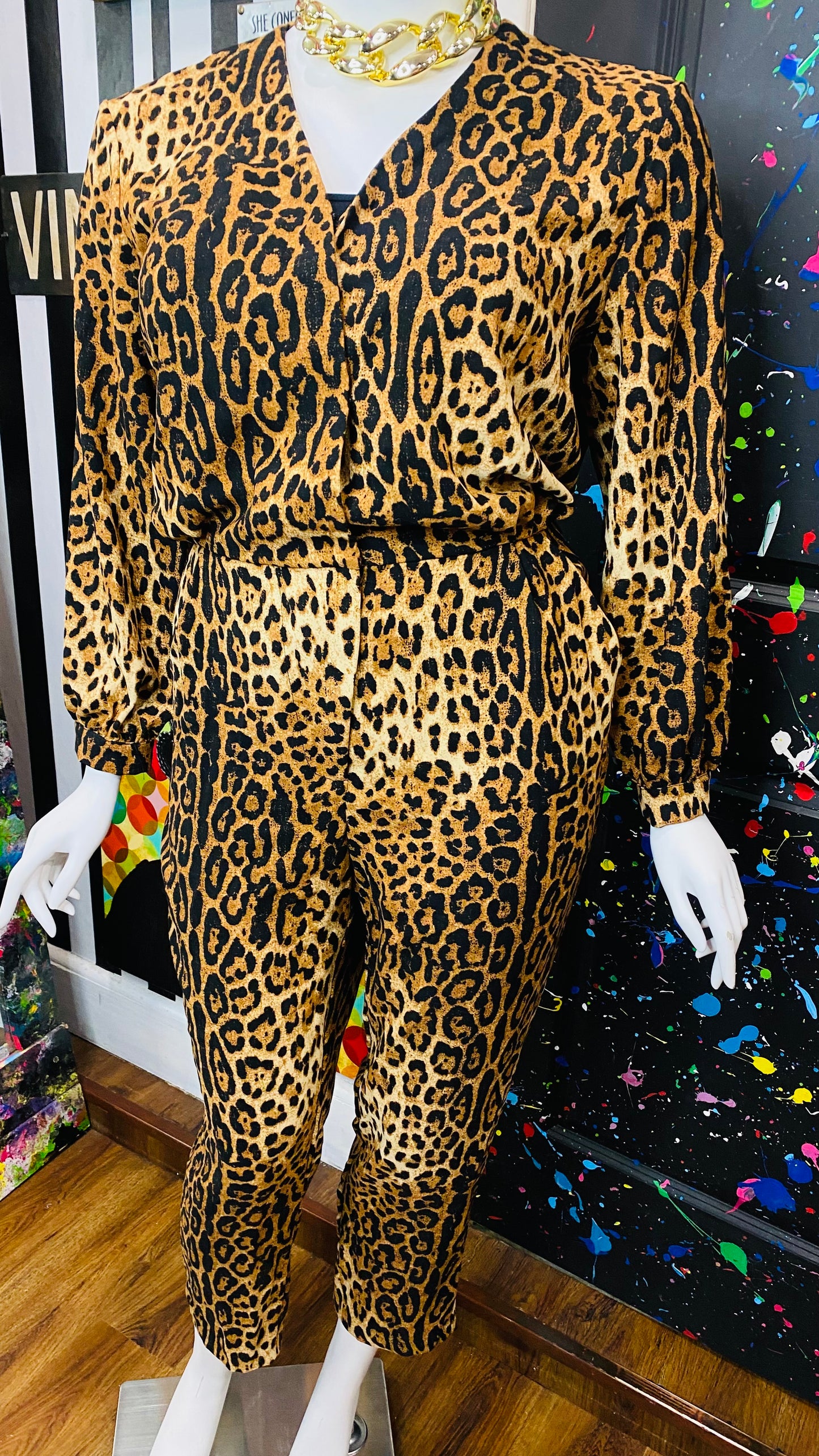 Animal Print Jumpsuit (20)