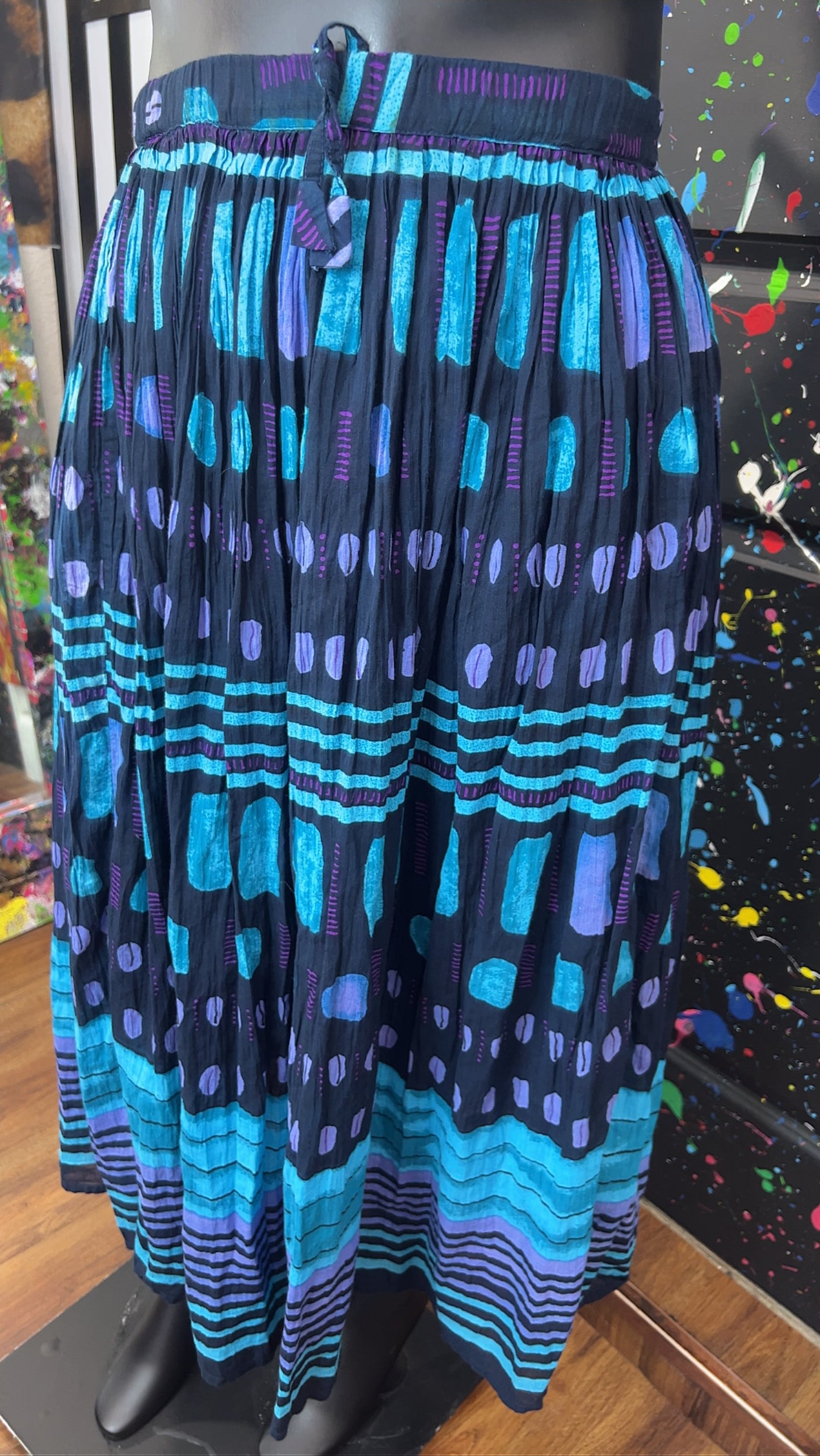 Vintage Rayon Skirt (22)